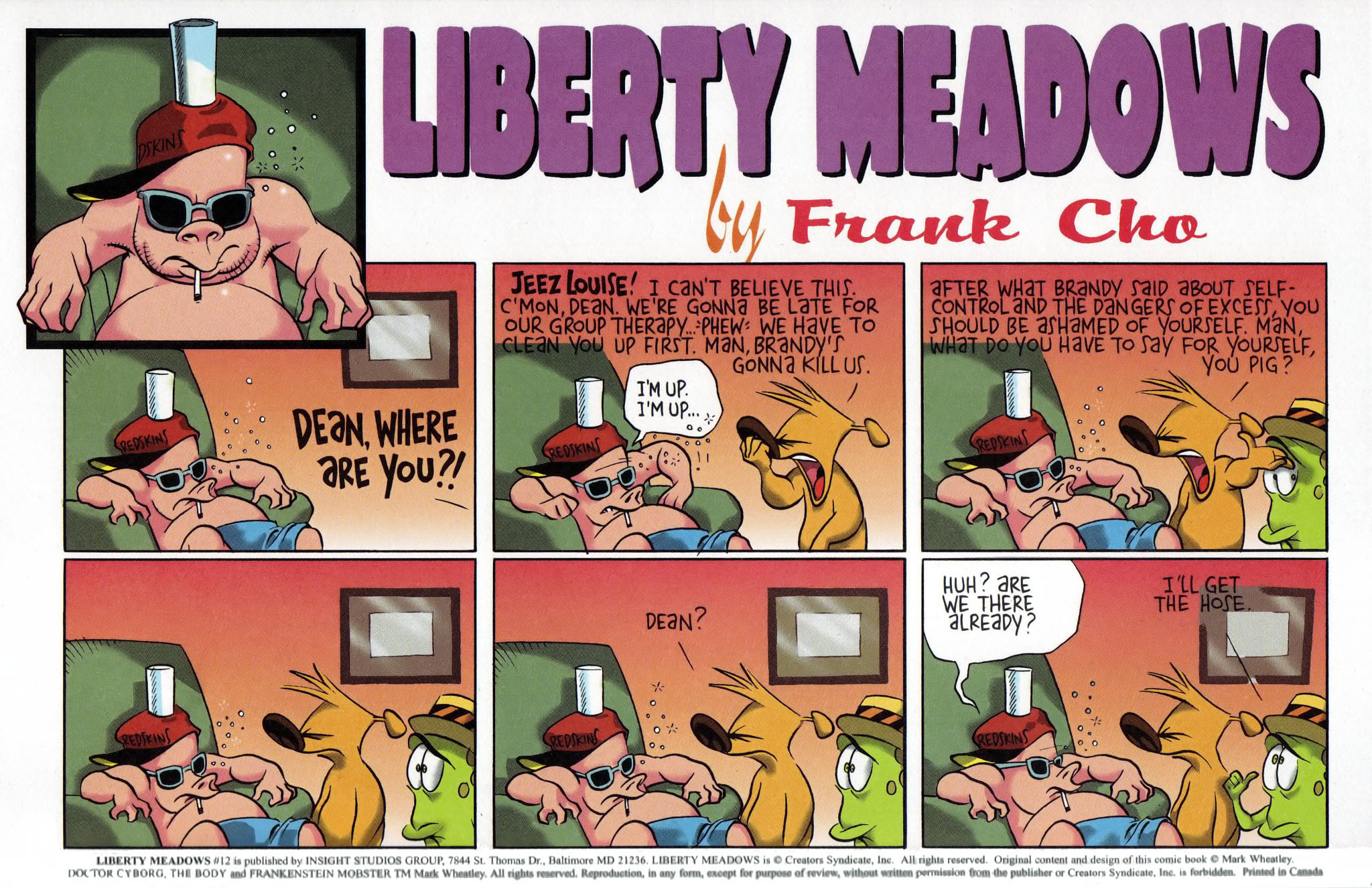 Read online Liberty Meadows comic -  Issue #12 - 2