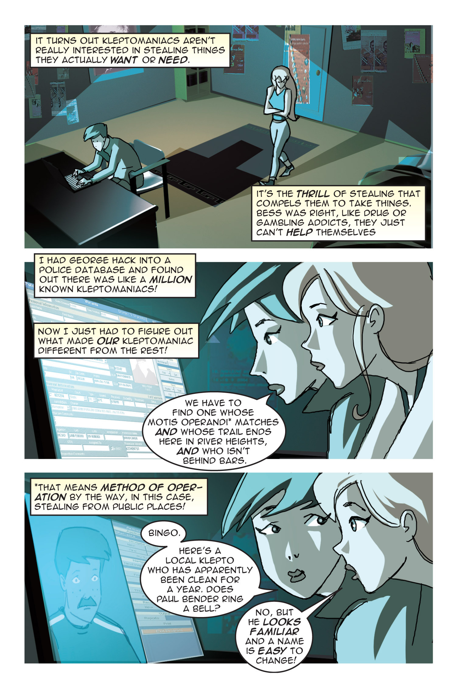 Read online Nancy Drew comic -  Issue #7 - 42