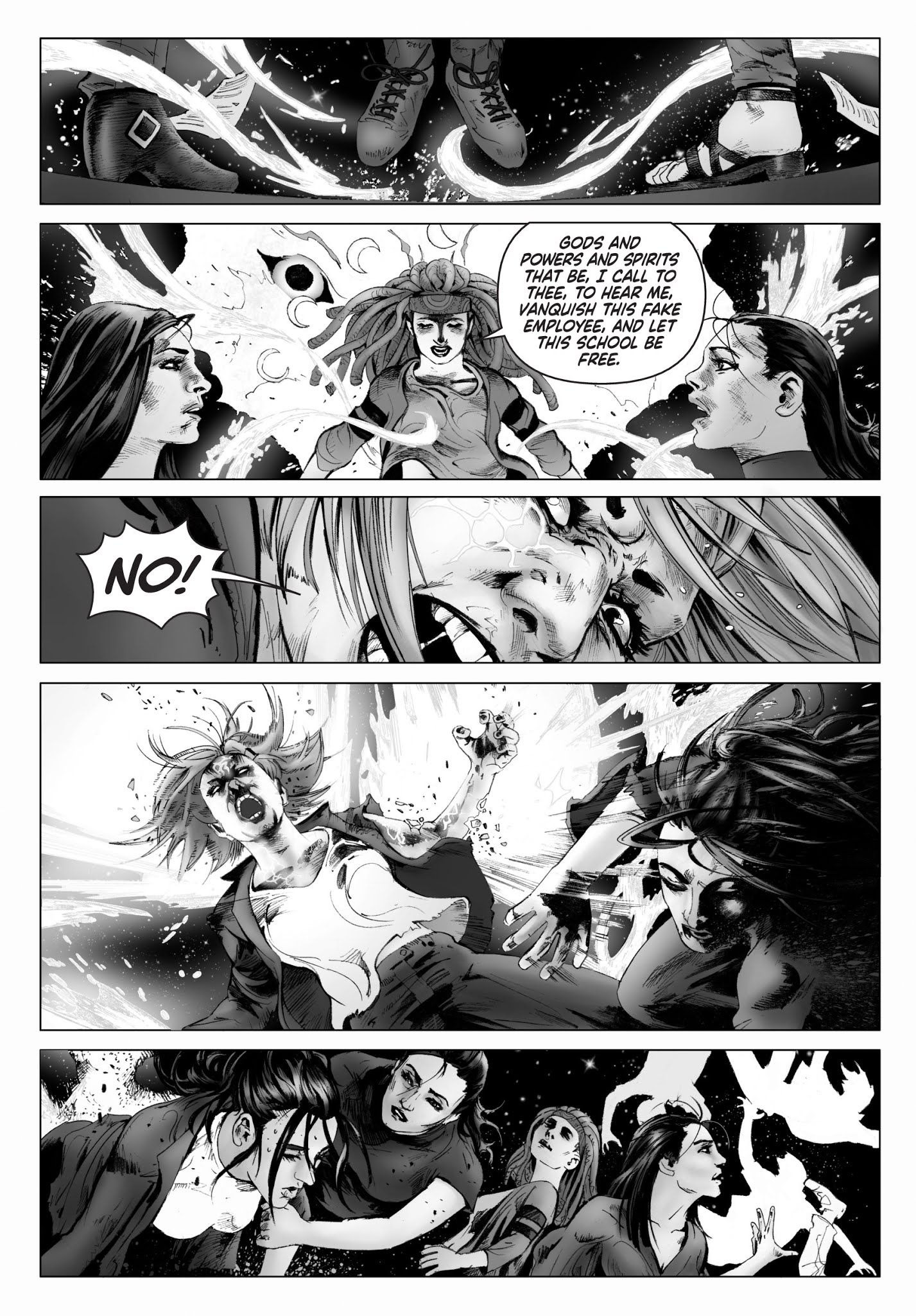 Read online Charmed: Magic School comic -  Issue # TPB - 107