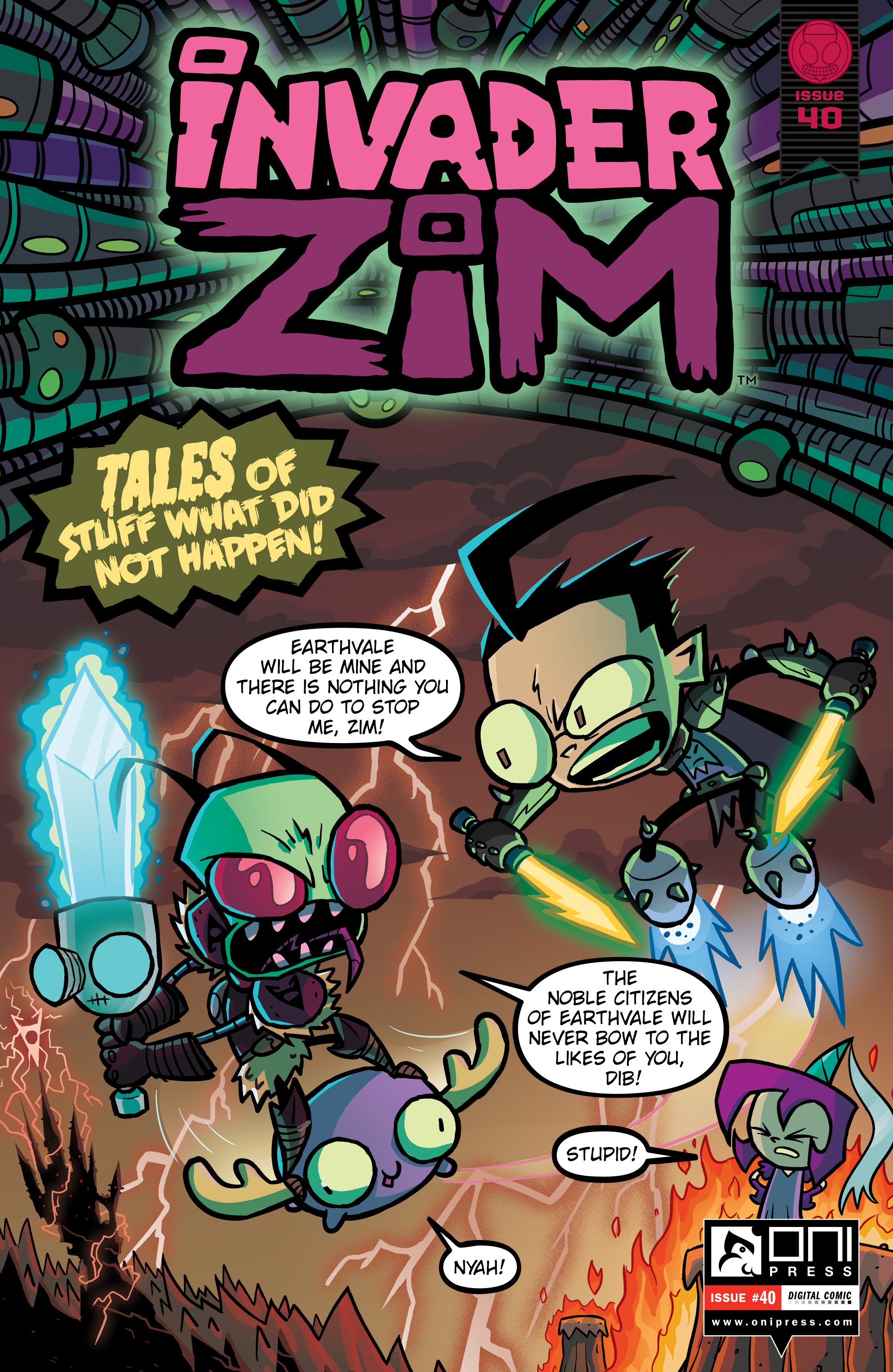 Read online Invader Zim comic -  Issue #40 - 1