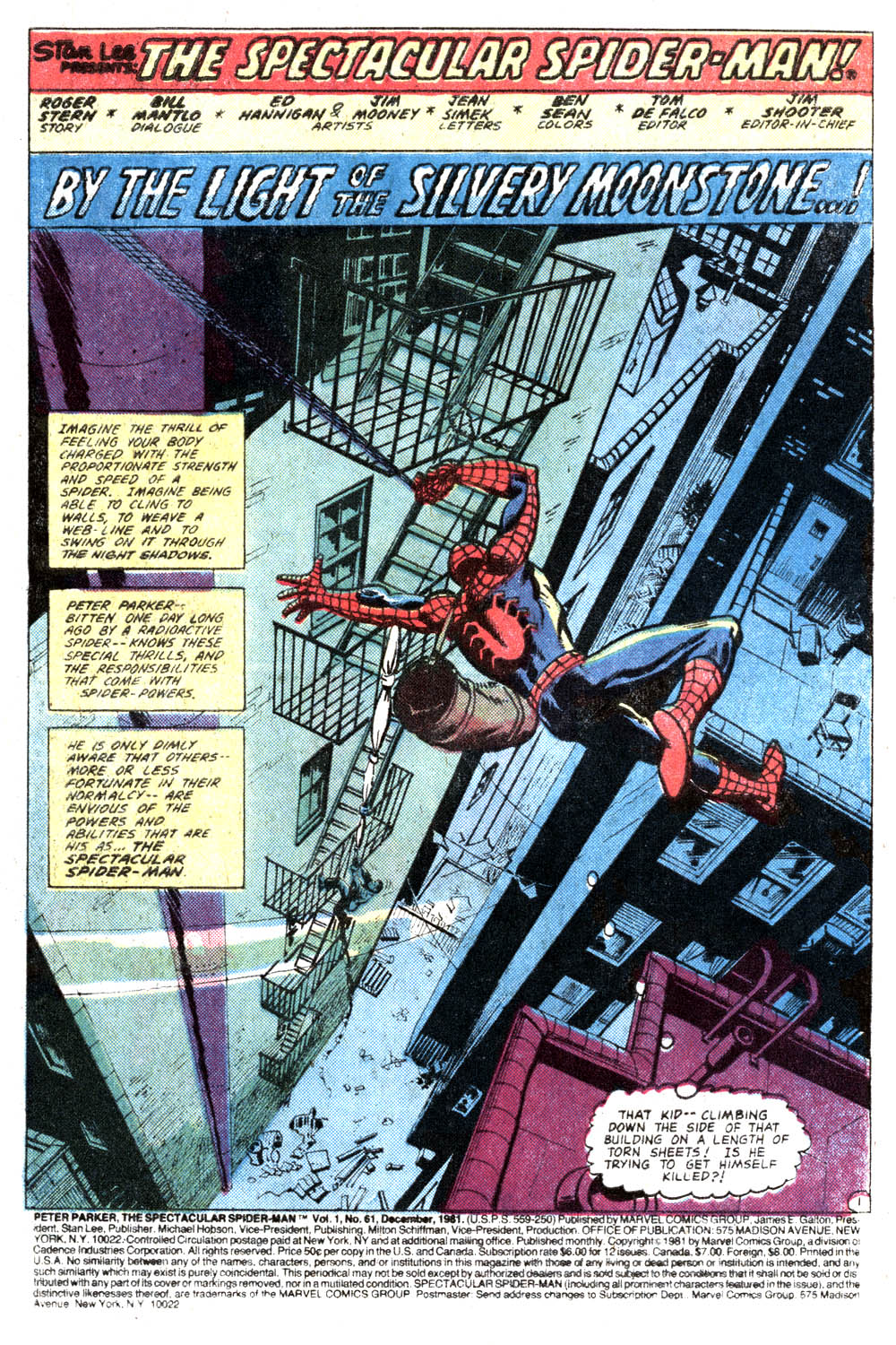 Read online The Spectacular Spider-Man (1976) comic -  Issue #61 - 2