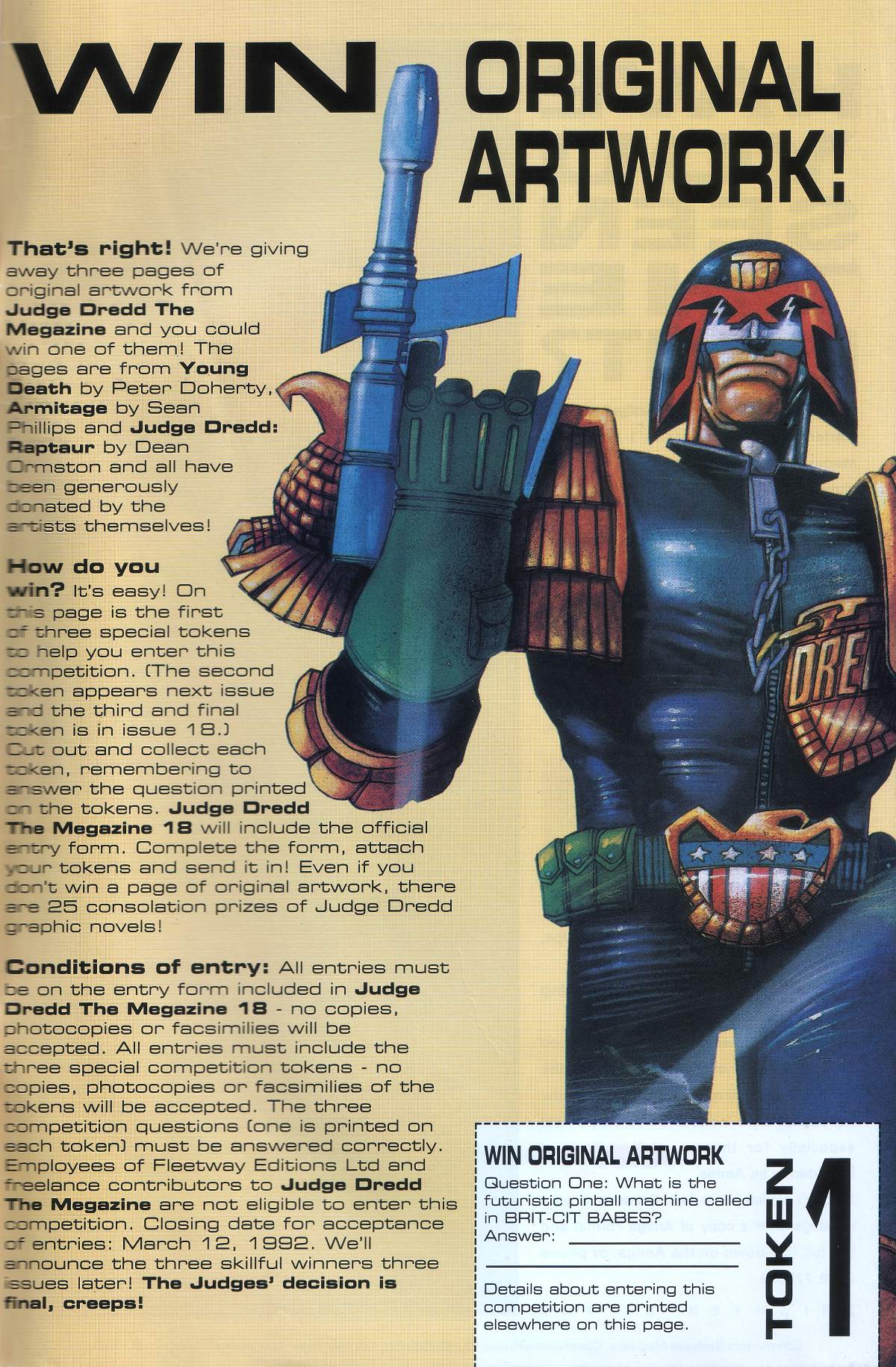 Read online Judge Dredd: The Megazine comic -  Issue #16 - 47