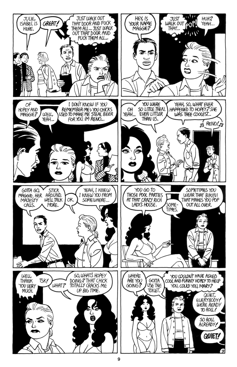 Read online Love and Rockets (2001) comic -  Issue #1 - 11