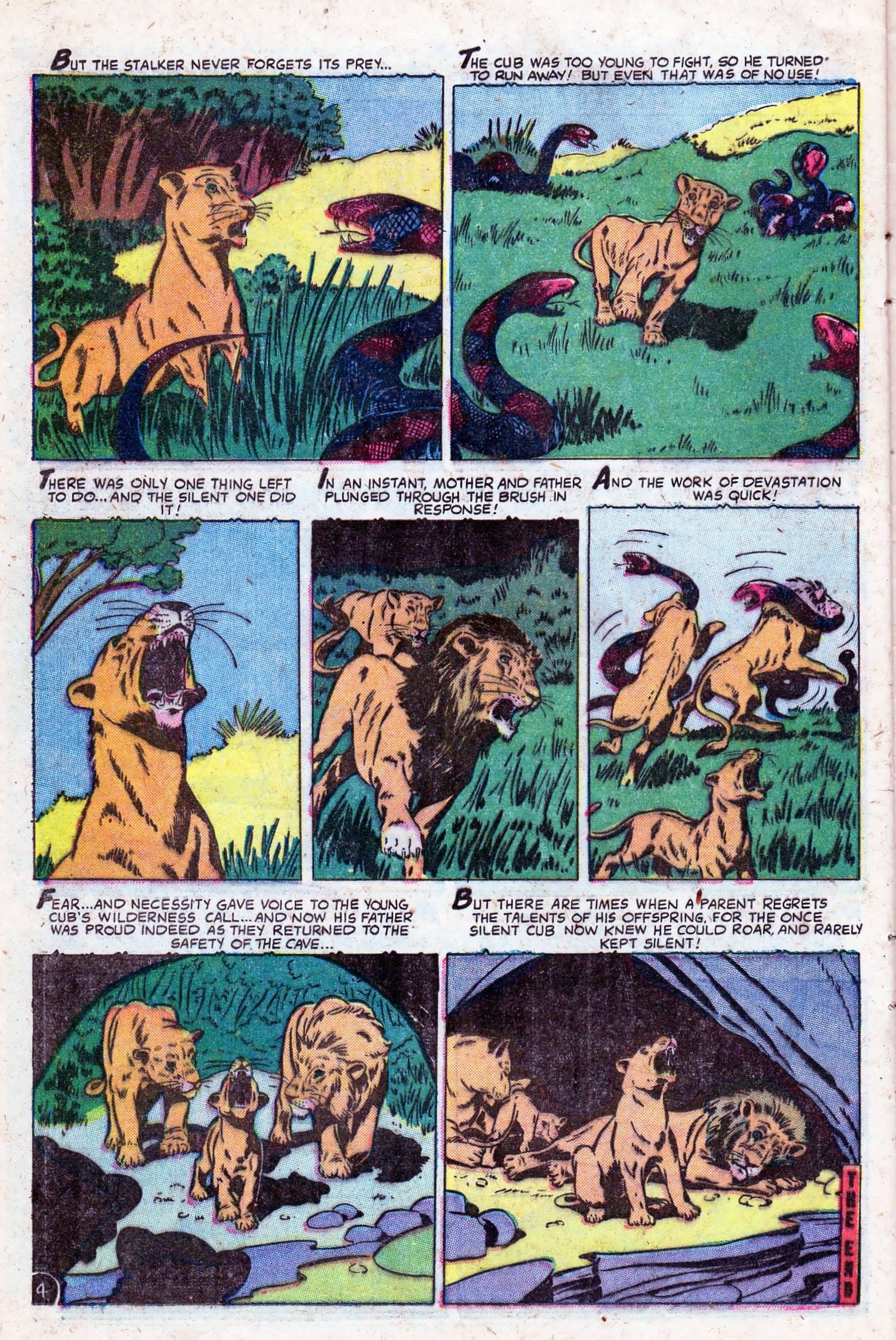 Read online Lorna, The Jungle Girl comic -  Issue #21 - 24