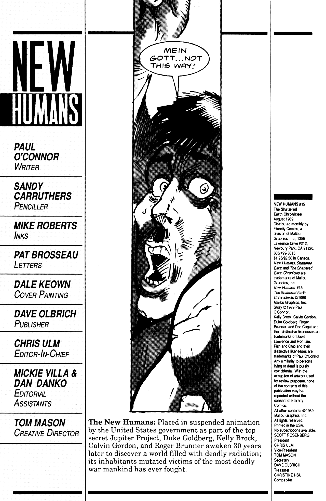 Read online The New Humans comic -  Issue #15 - 2