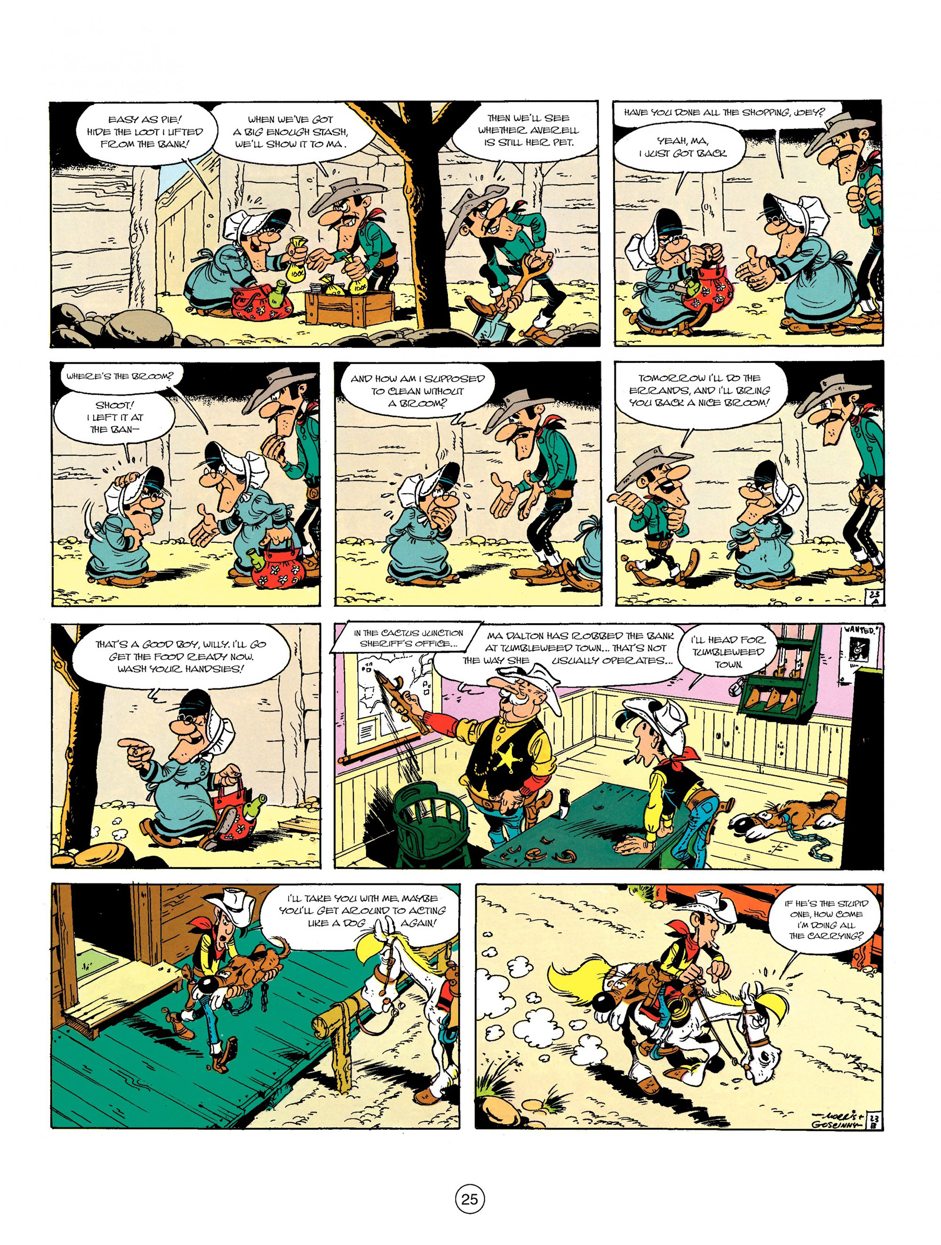 Read online A Lucky Luke Adventure comic -  Issue #6 - 25