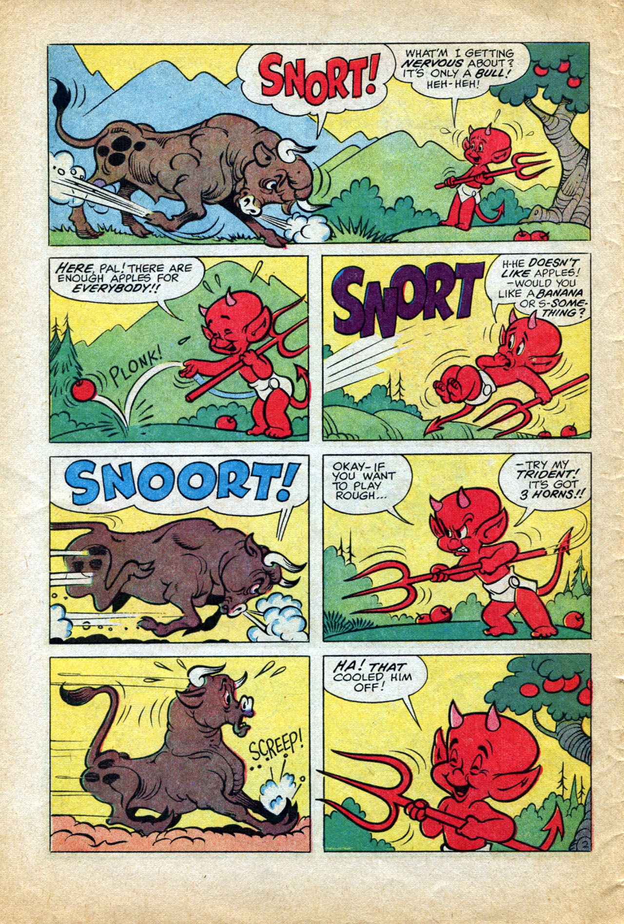 Read online Hot Stuff, the Little Devil comic -  Issue #74 - 6