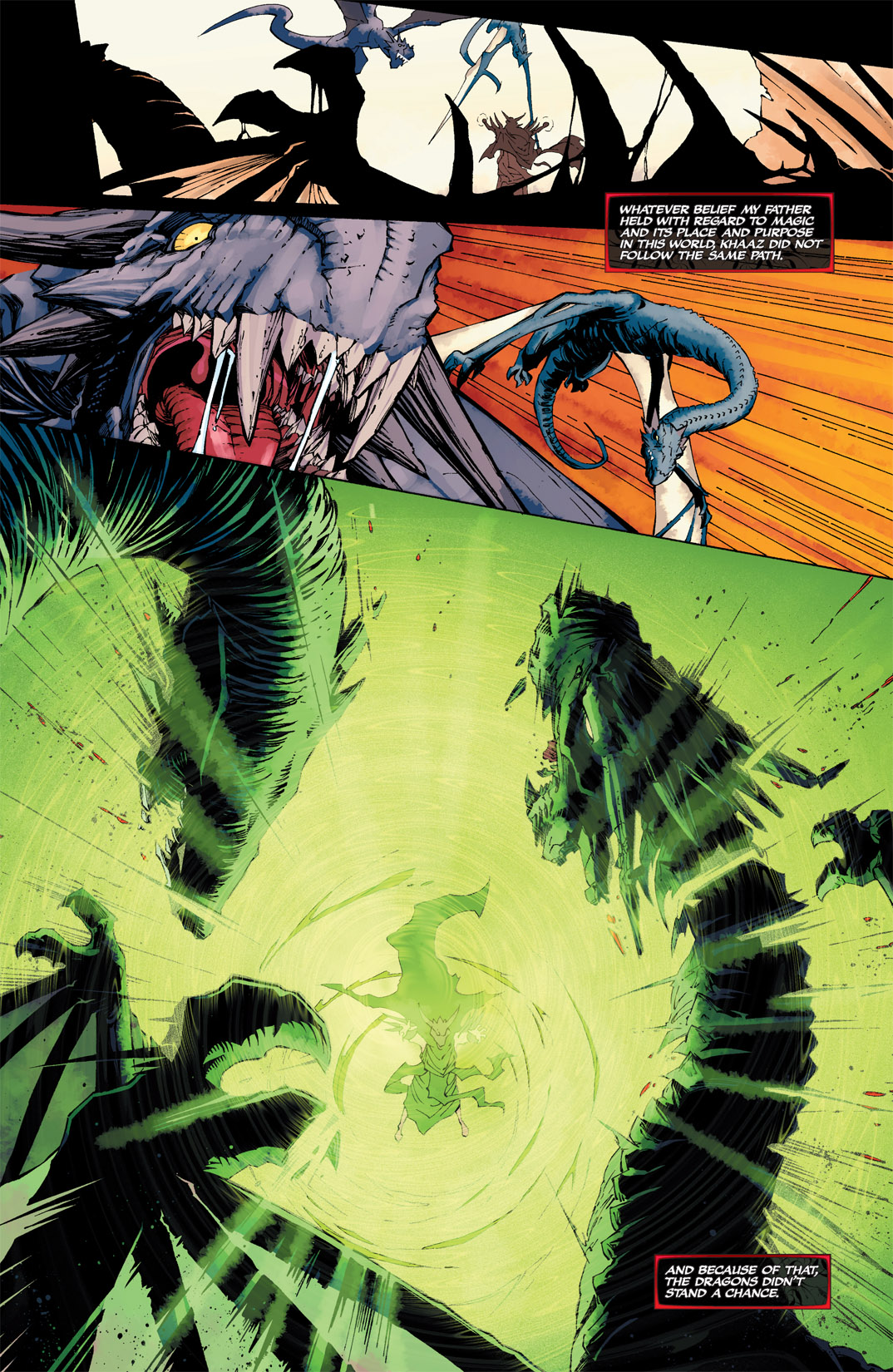 Read online Michael Turner's Soulfire: Chaos Reign comic -  Issue #2 - 16