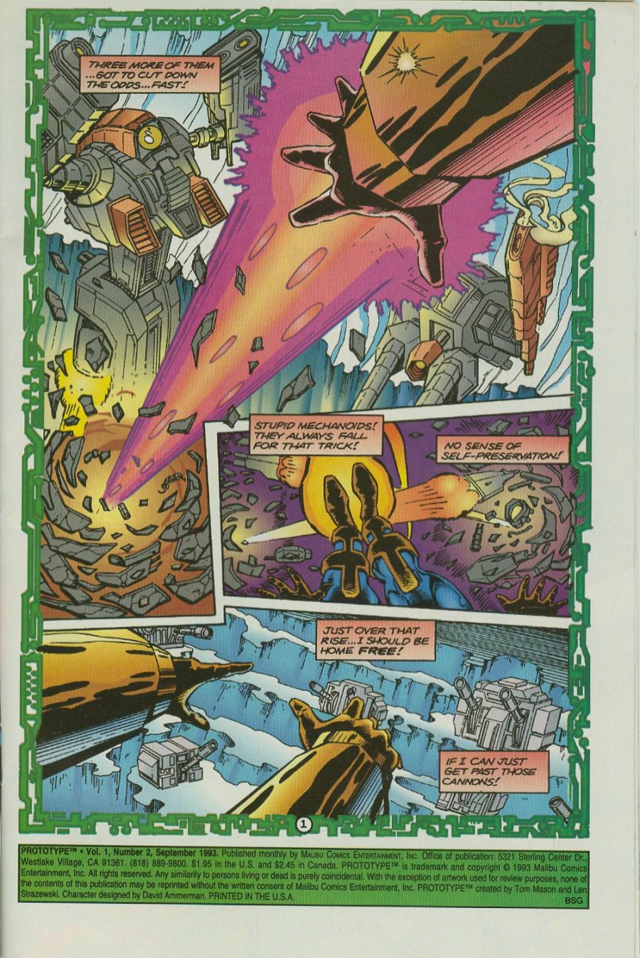Read online Prototype (1993) comic -  Issue #2 - 3