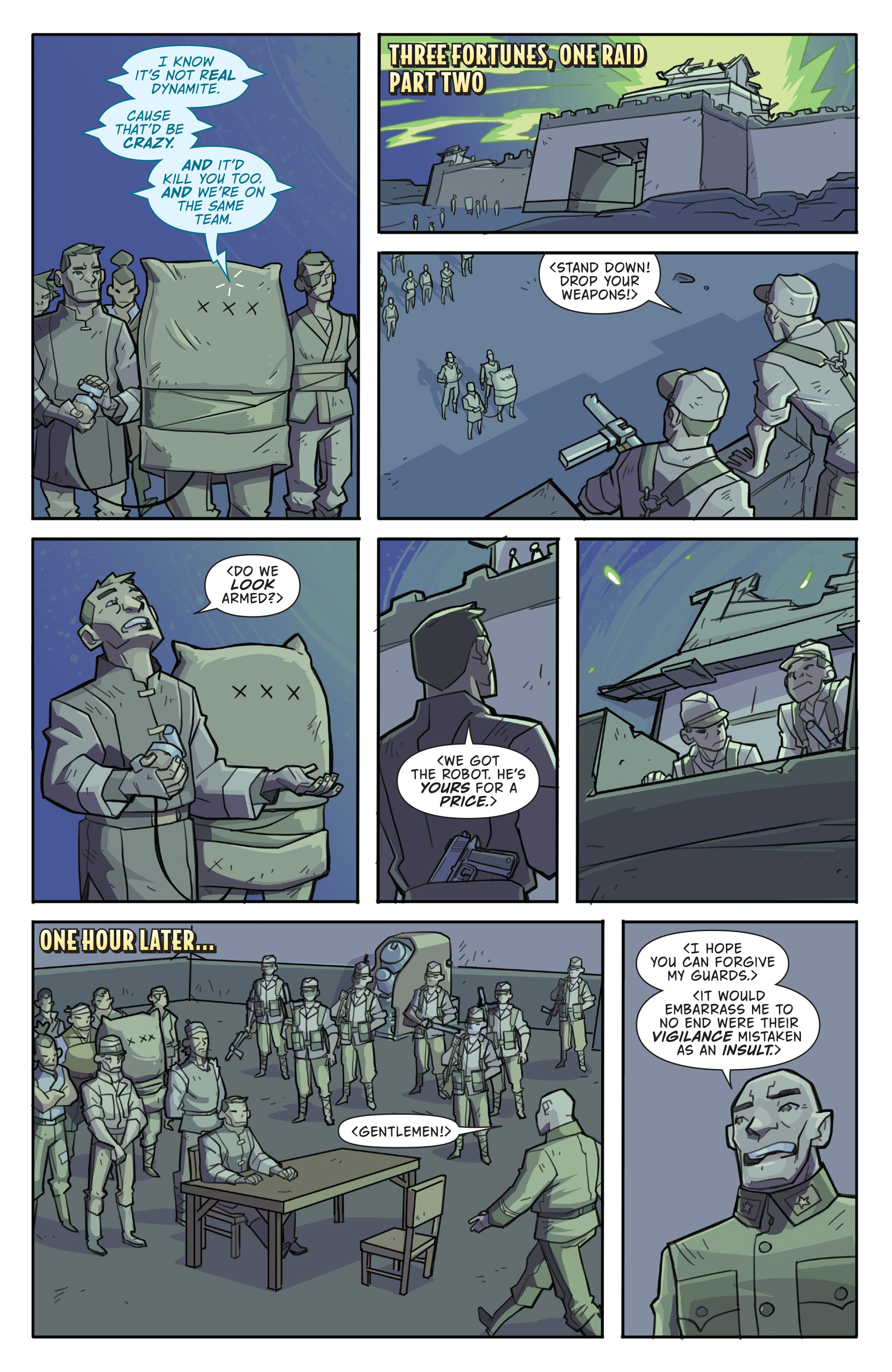 Read online Atomic Robo and the Temple of Od comic -  Issue #4 - 13
