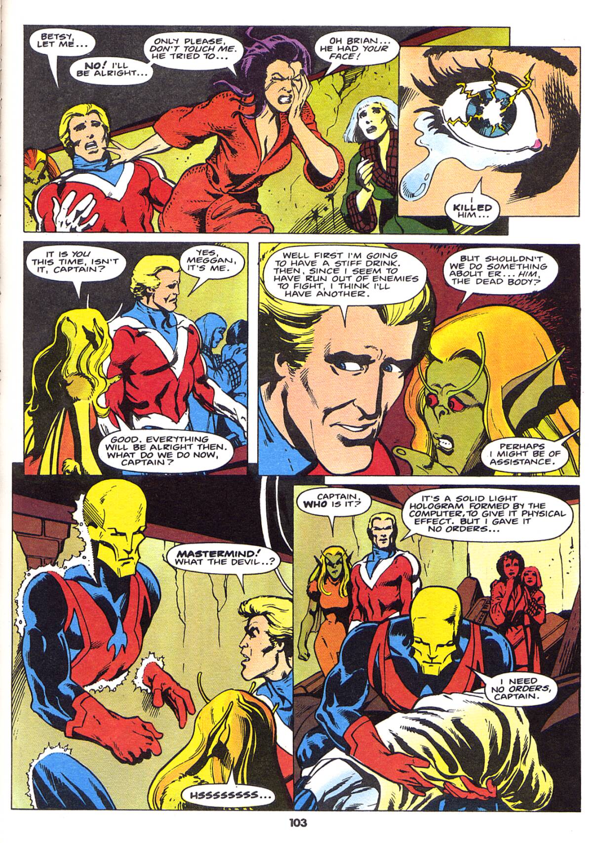 Read online Captain Britain (1988) comic -  Issue # TPB - 103
