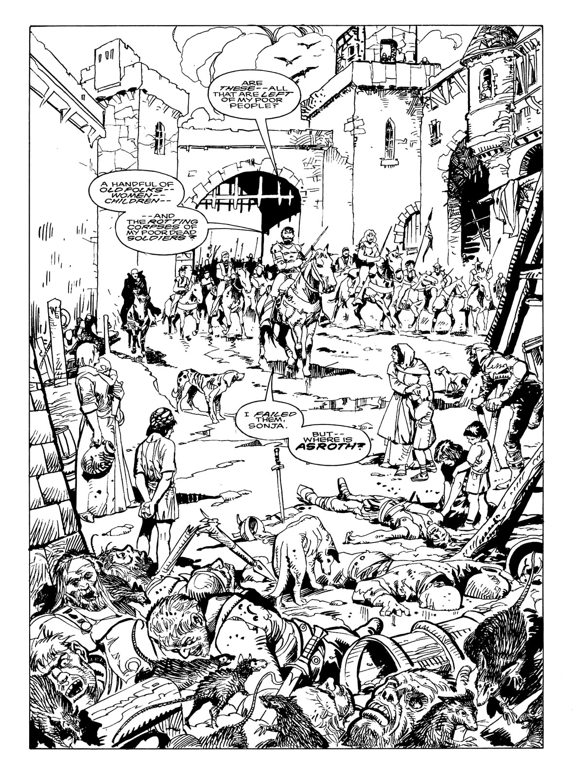 Read online The Savage Sword Of Conan comic -  Issue #231 - 28