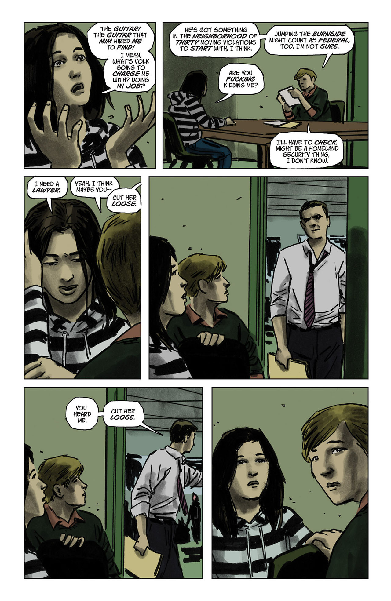 Read online Stumptown (2012) comic -  Issue #5 - 7