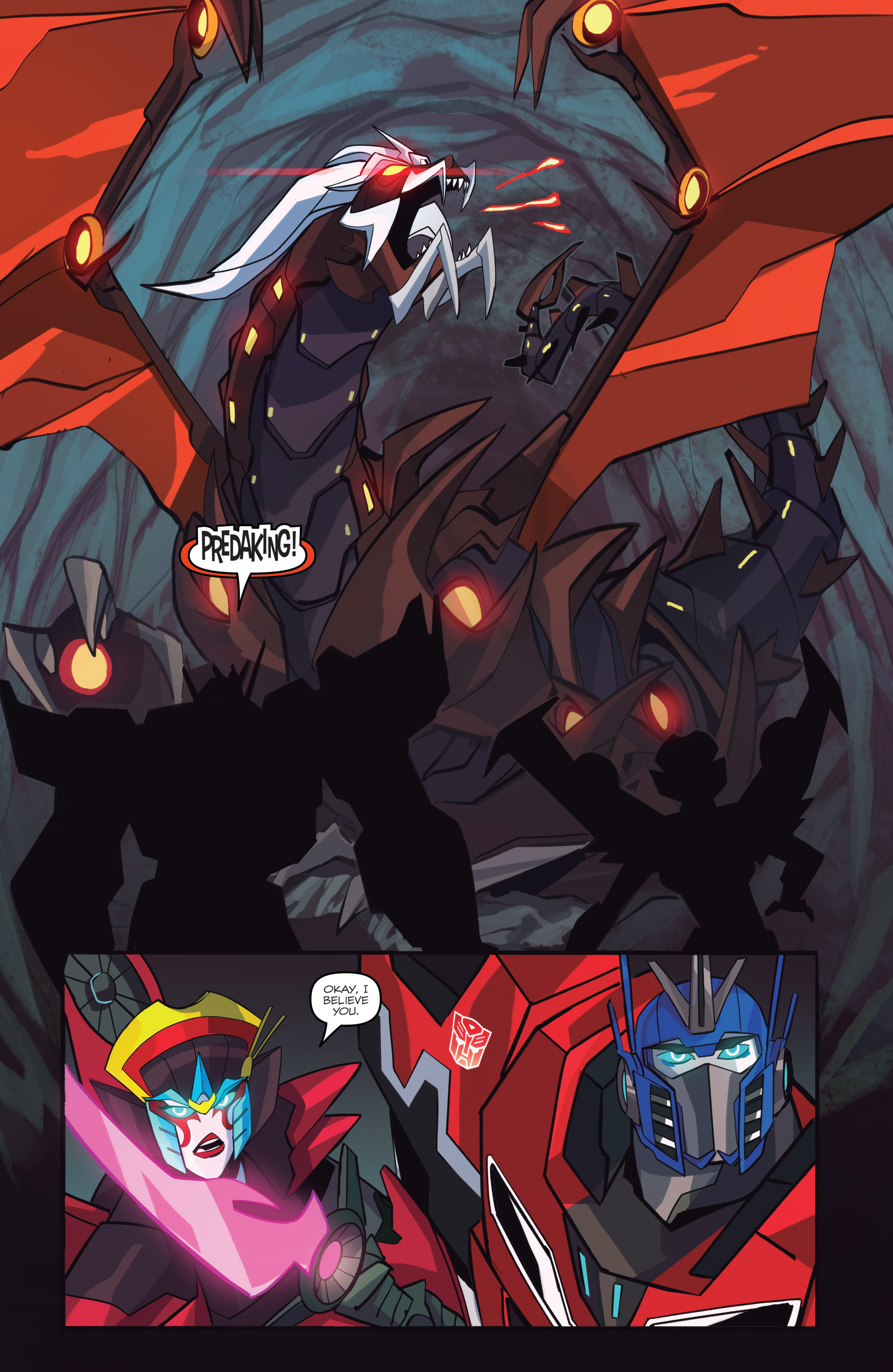 Read online Transformers: Robots In Disguise (2015) comic -  Issue #6 - 6