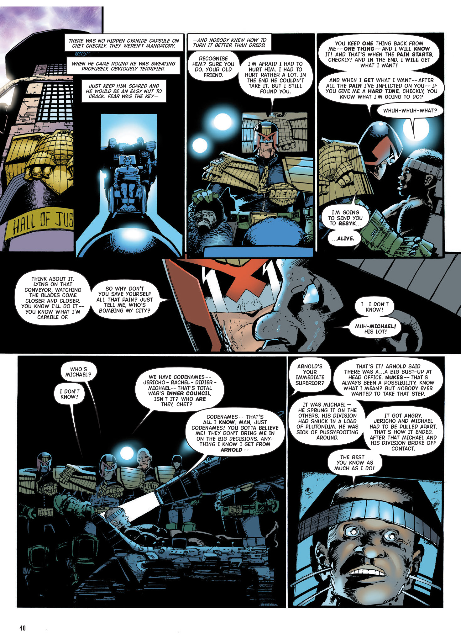 Read online Judge Dredd: The Complete Case Files comic -  Issue # TPB 40 (Part 1) - 41