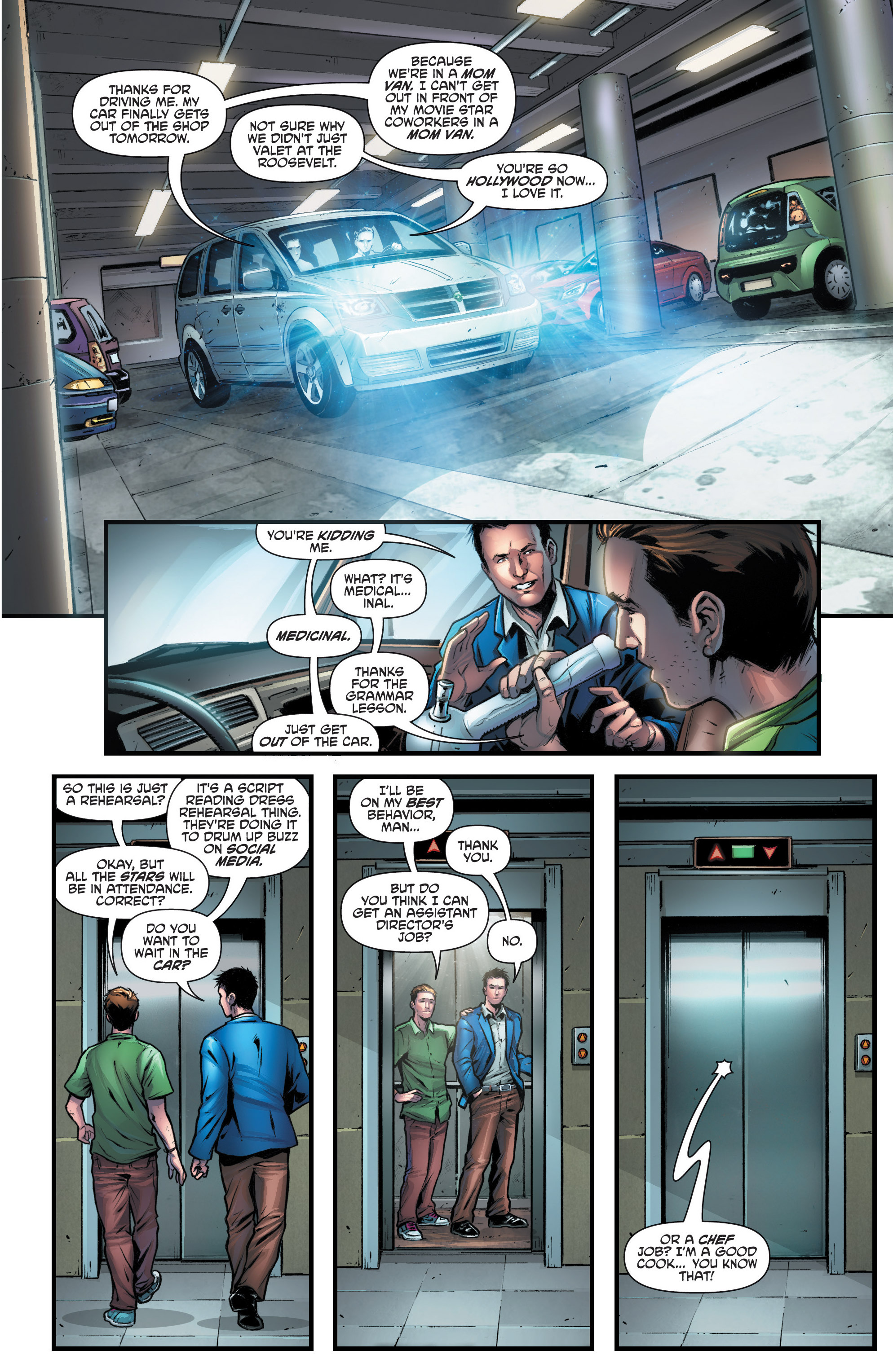 Read online Hollywood Zombie Apocalypse comic -  Issue #1 - 7