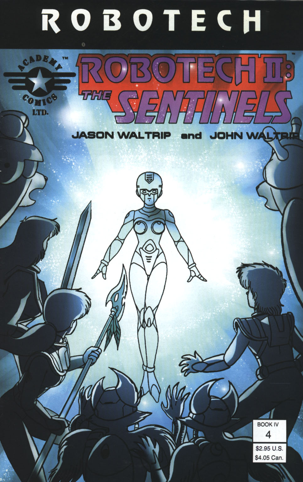 <{ $series->title }} issue Robotech II: The Sentinels Book 4 Issue #4 - Page 1
