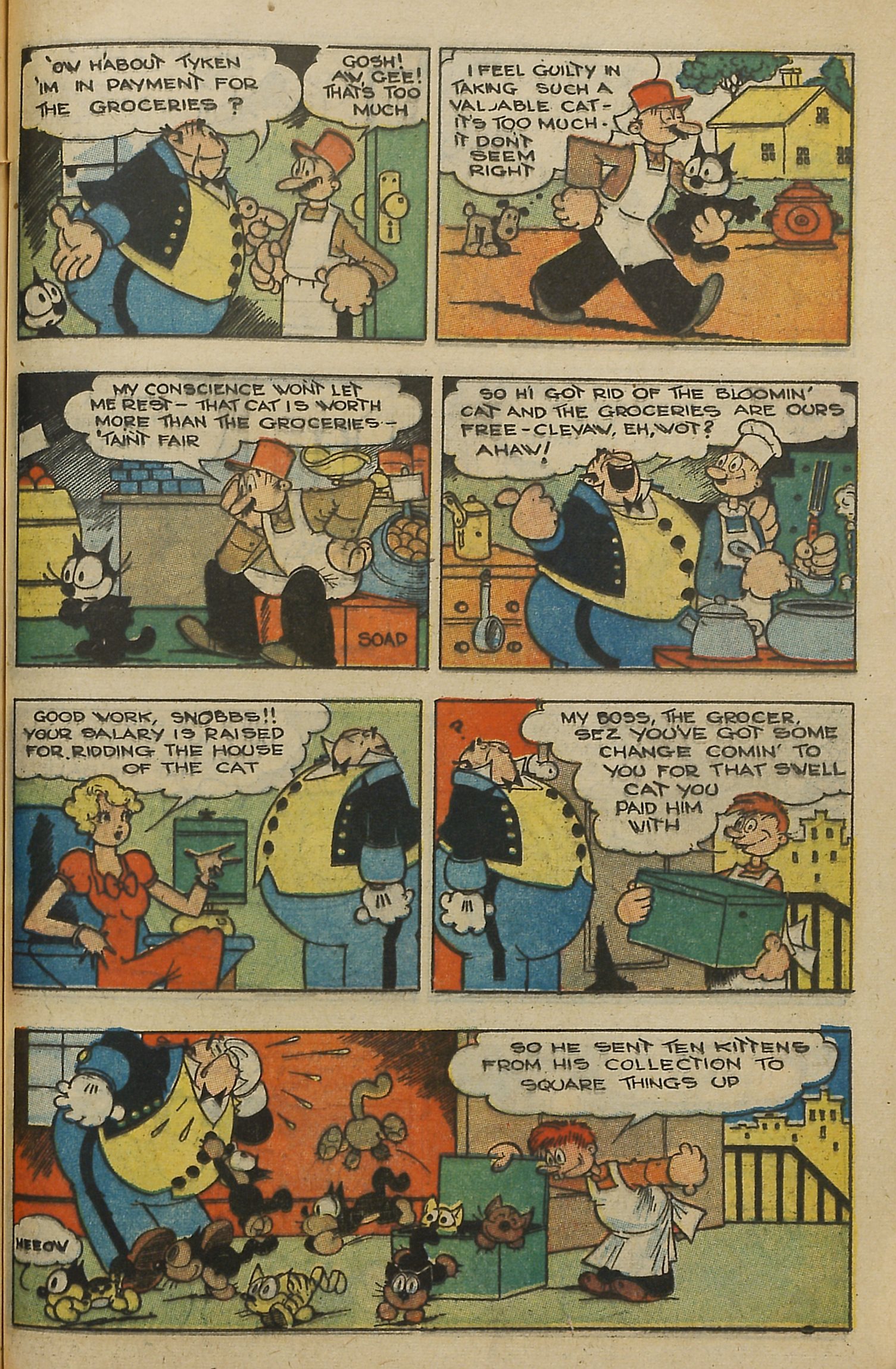 Read online Felix the Cat (1951) comic -  Issue #37 - 72