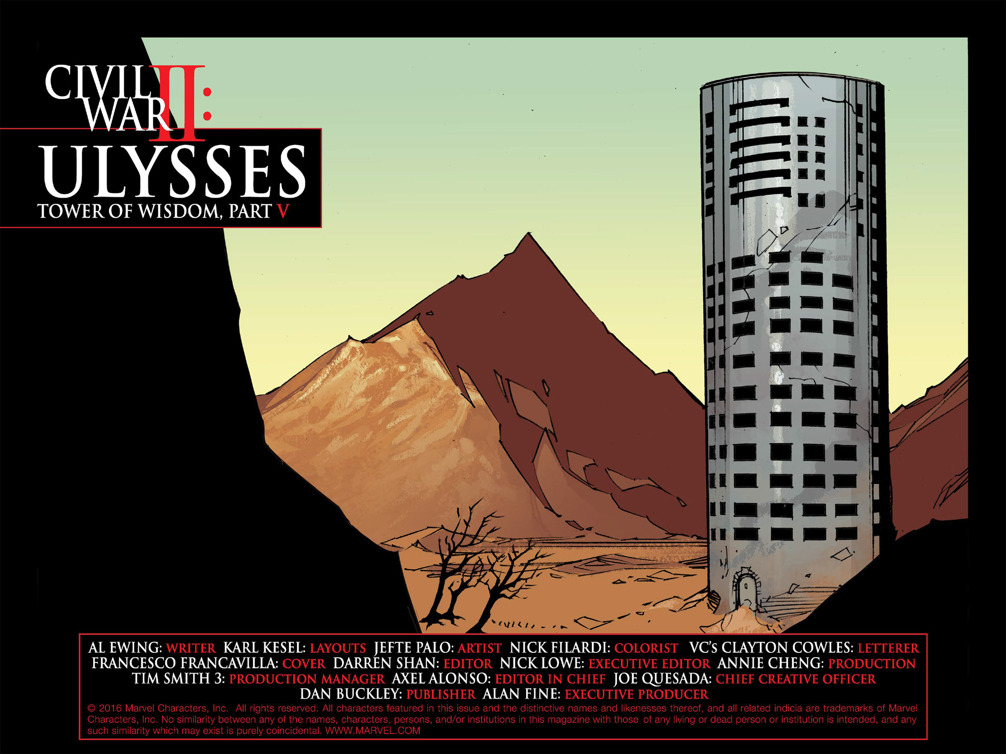 Read online Civil War II: Ulysses Infinite Comic comic -  Issue #5 - 5