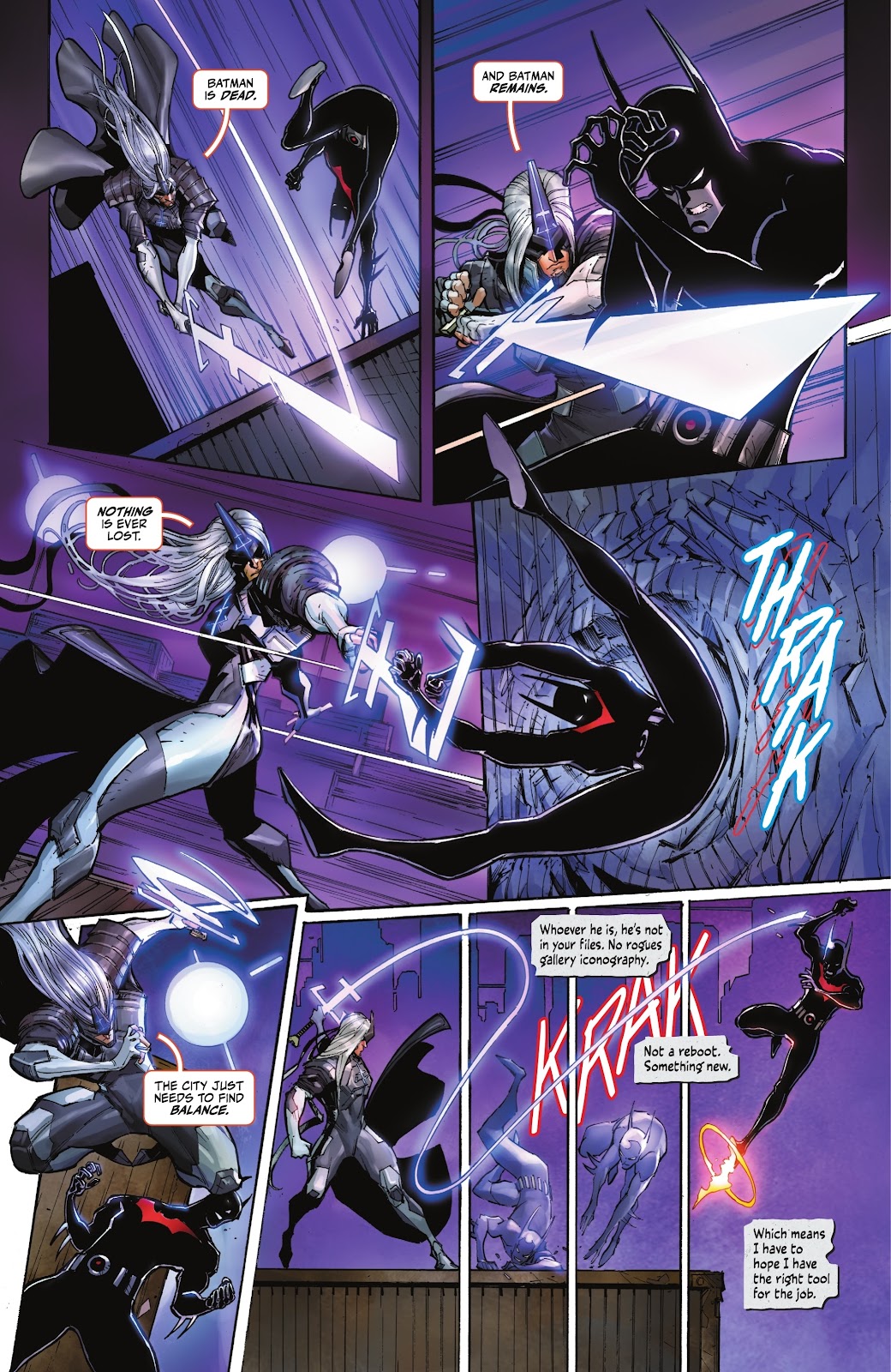 Batman Beyond: Neo-Year issue 1 - Page 17