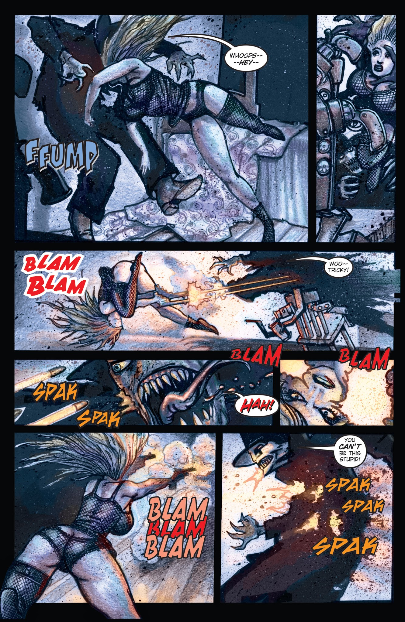 Read online Fistful of Blood comic -  Issue #2 - 9