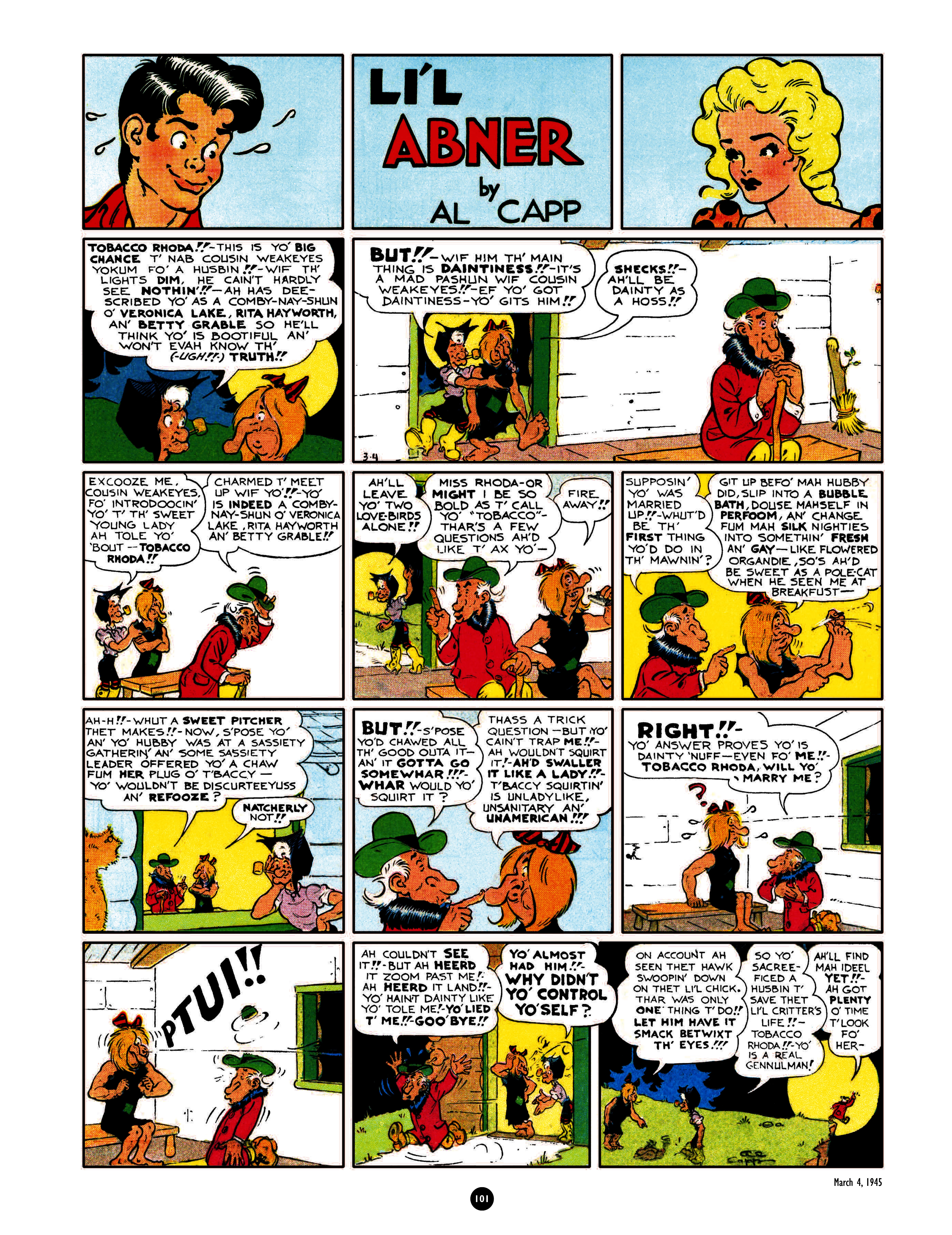 Read online Al Capp's Li'l Abner Complete Daily & Color Sunday Comics comic -  Issue # TPB 6 (Part 2) - 2