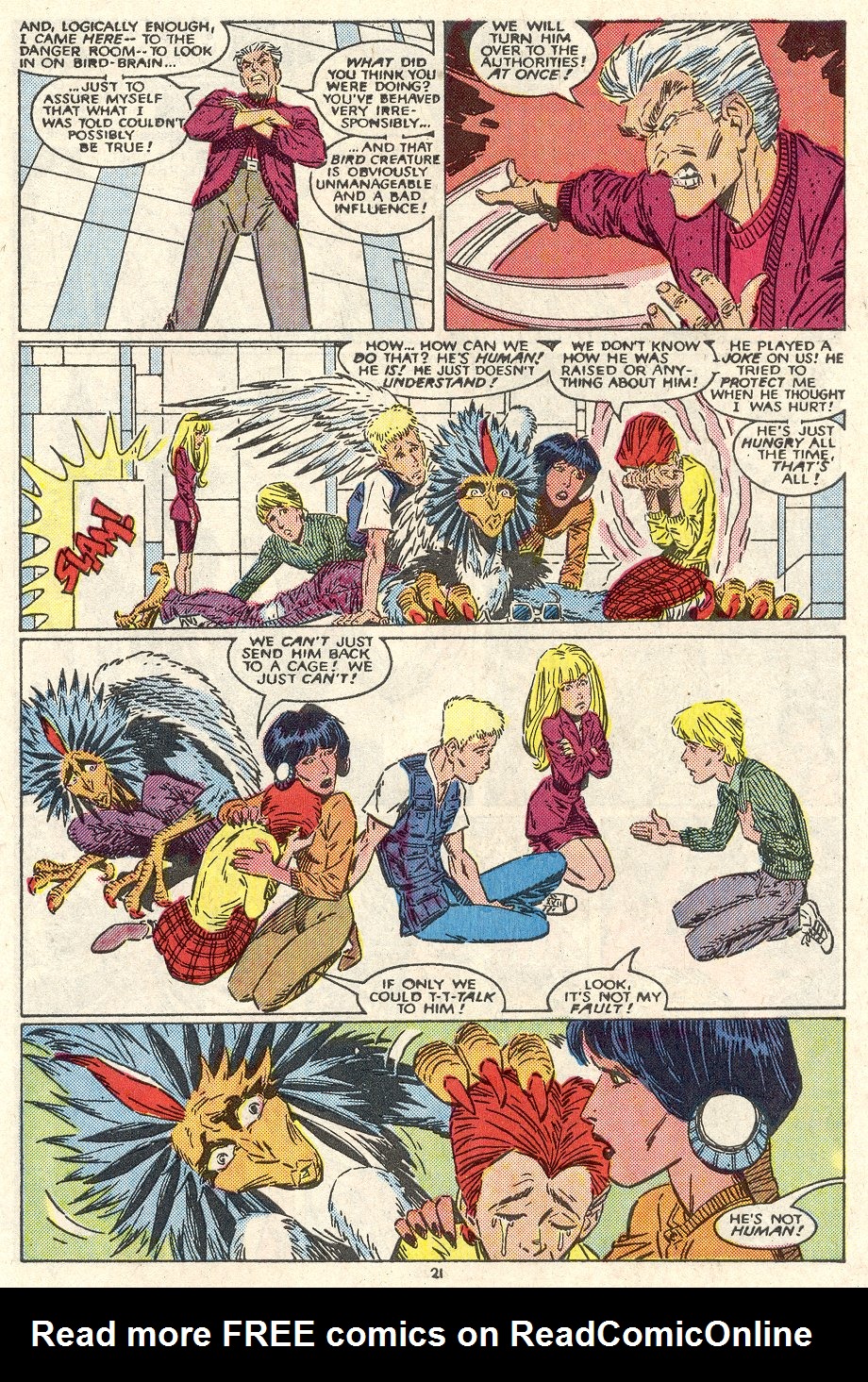 Read online The New Mutants comic -  Issue #57 - 22