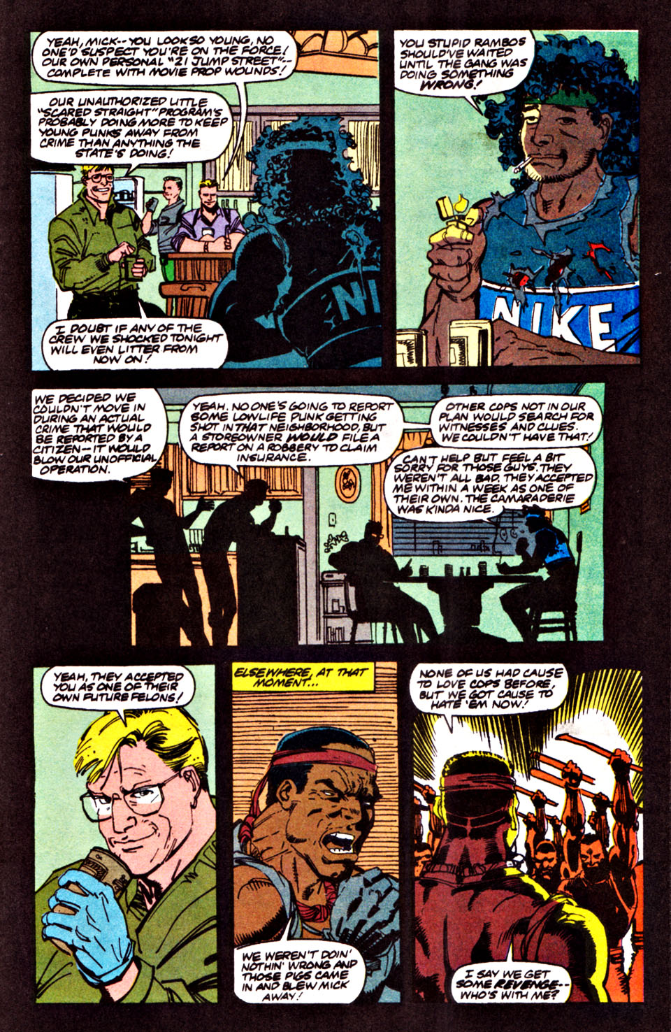 Read online The Punisher War Journal comic -  Issue #11 - 23