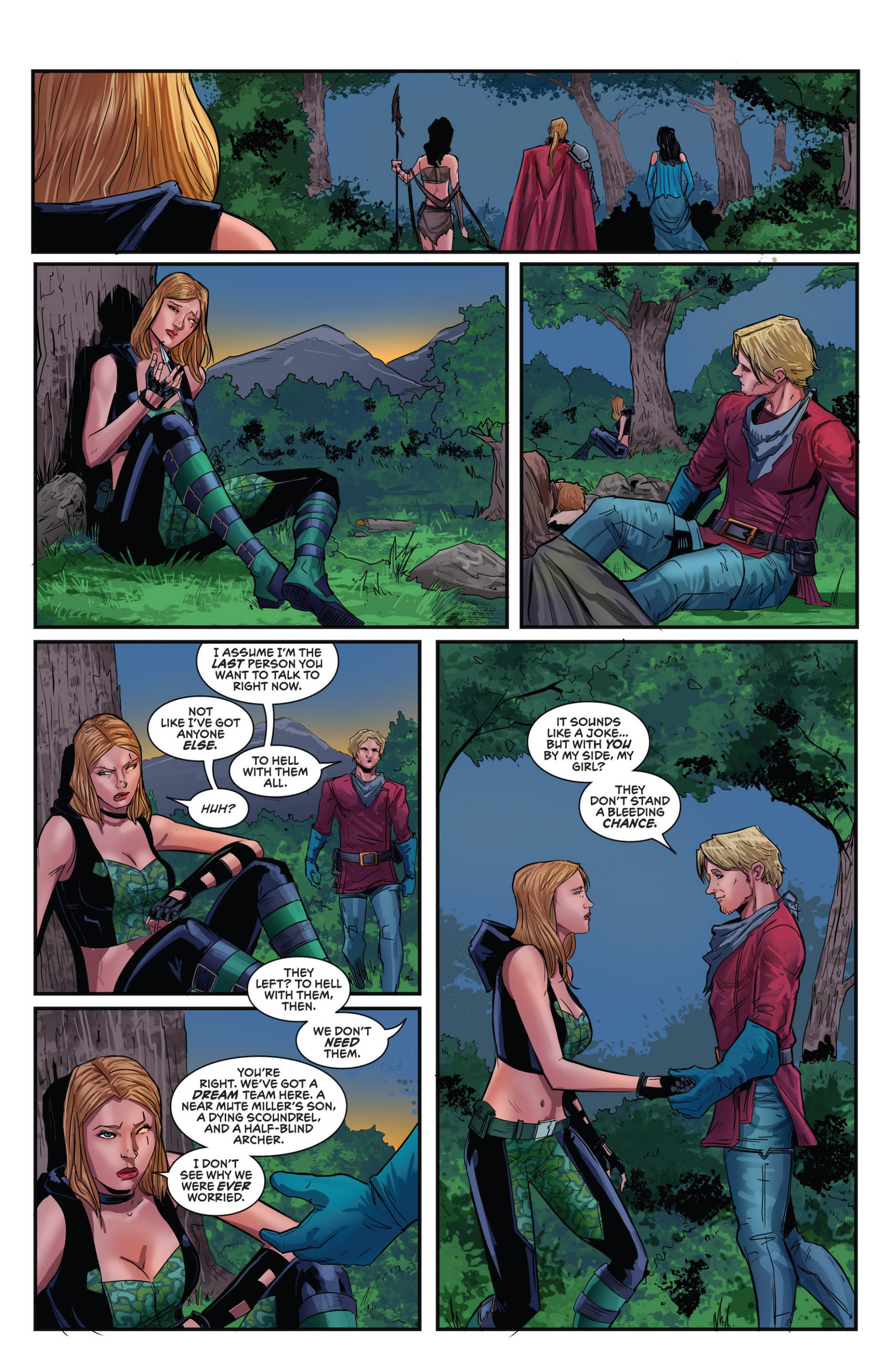 Read online Grimm Fairy Tales presents Robyn Hood: Legend comic -  Issue #3 - 10