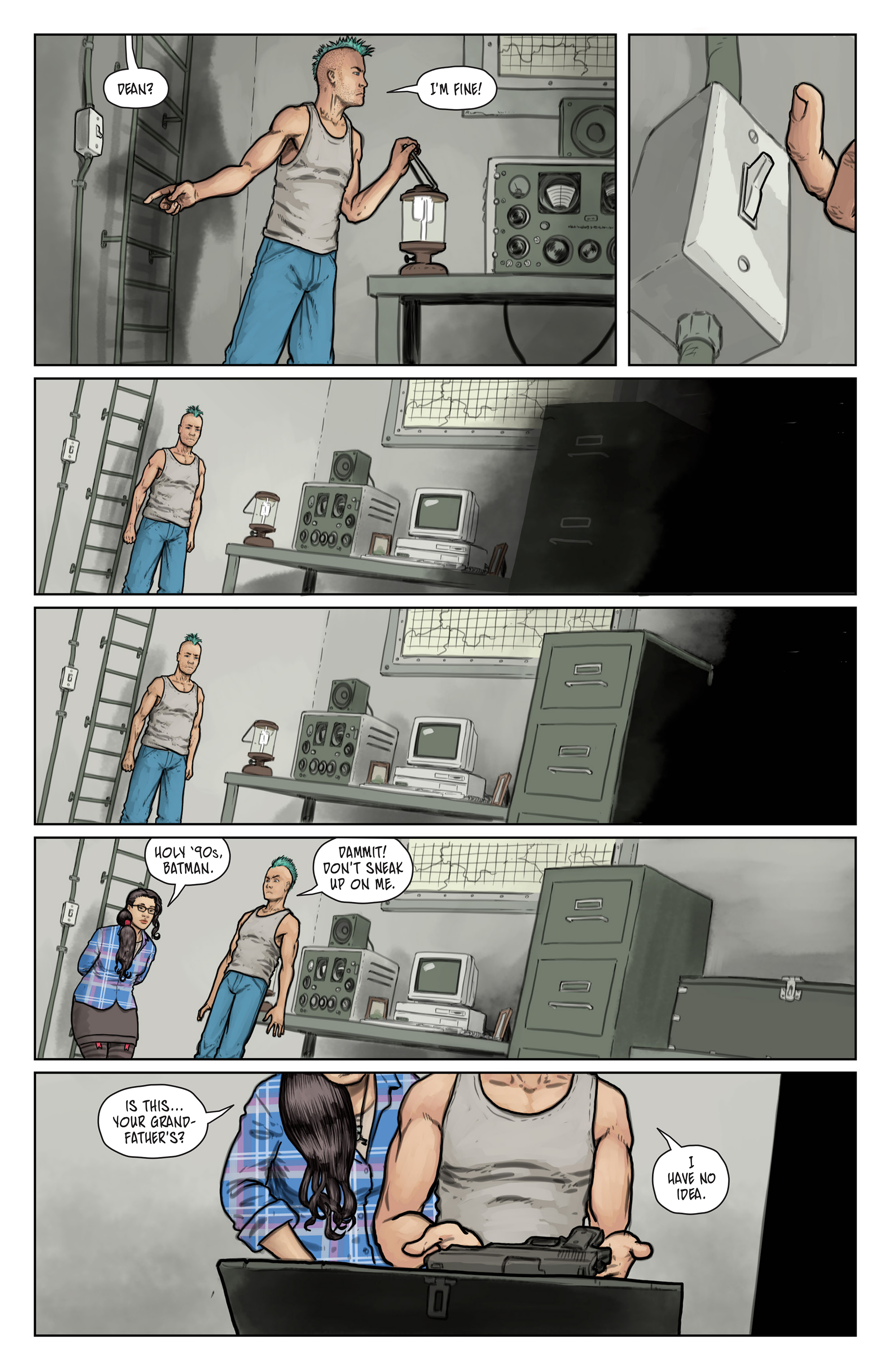 Read online Throwaways comic -  Issue #5 - 19