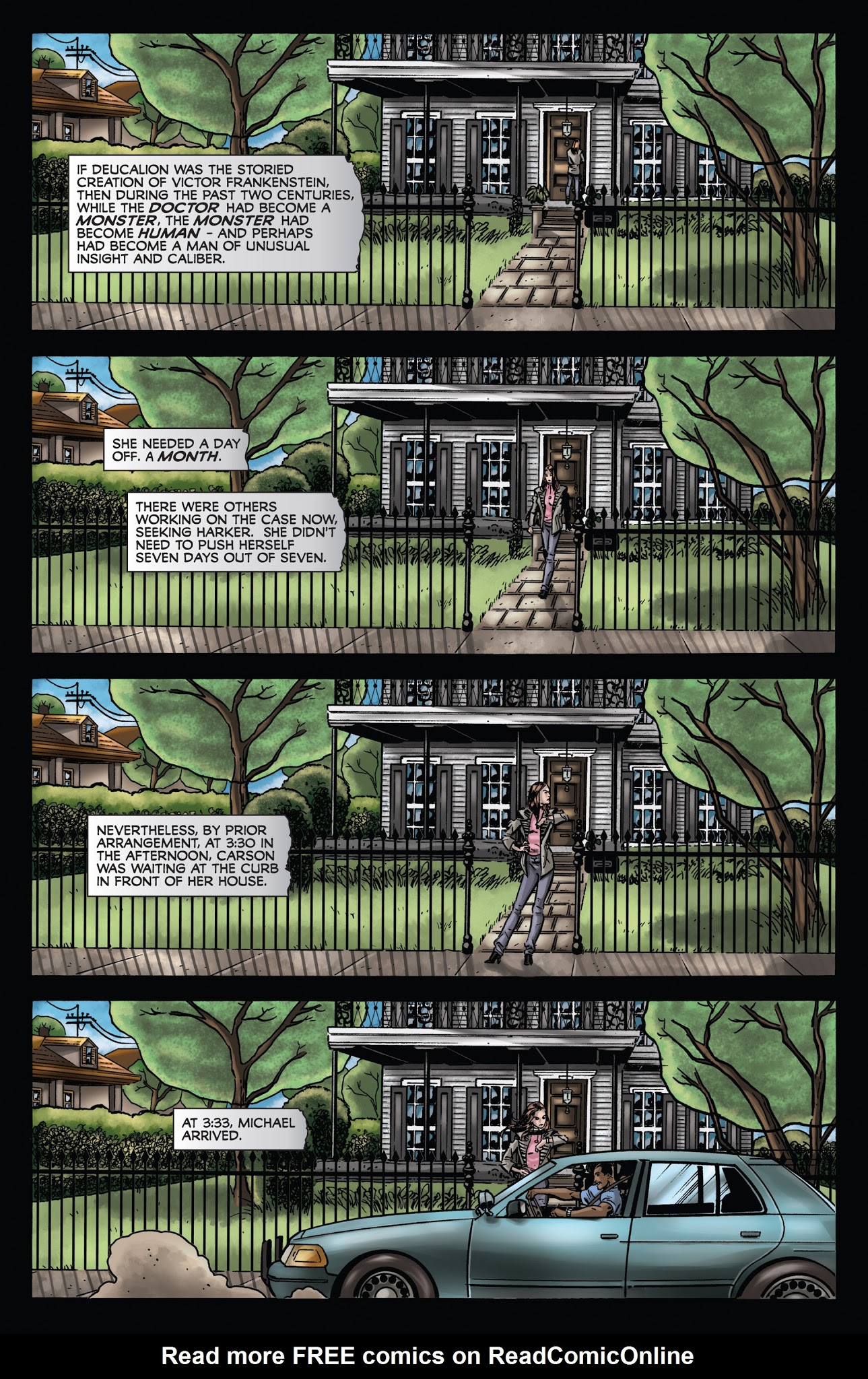 Read online Dean Koontz's Frankenstein: Prodigal Son (2010) comic -  Issue #3 - 17