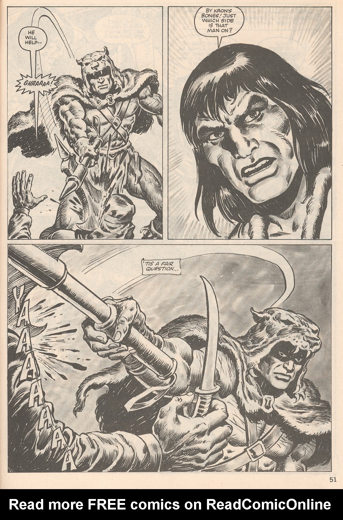 Read online The Savage Sword Of Conan comic -  Issue #104 - 51