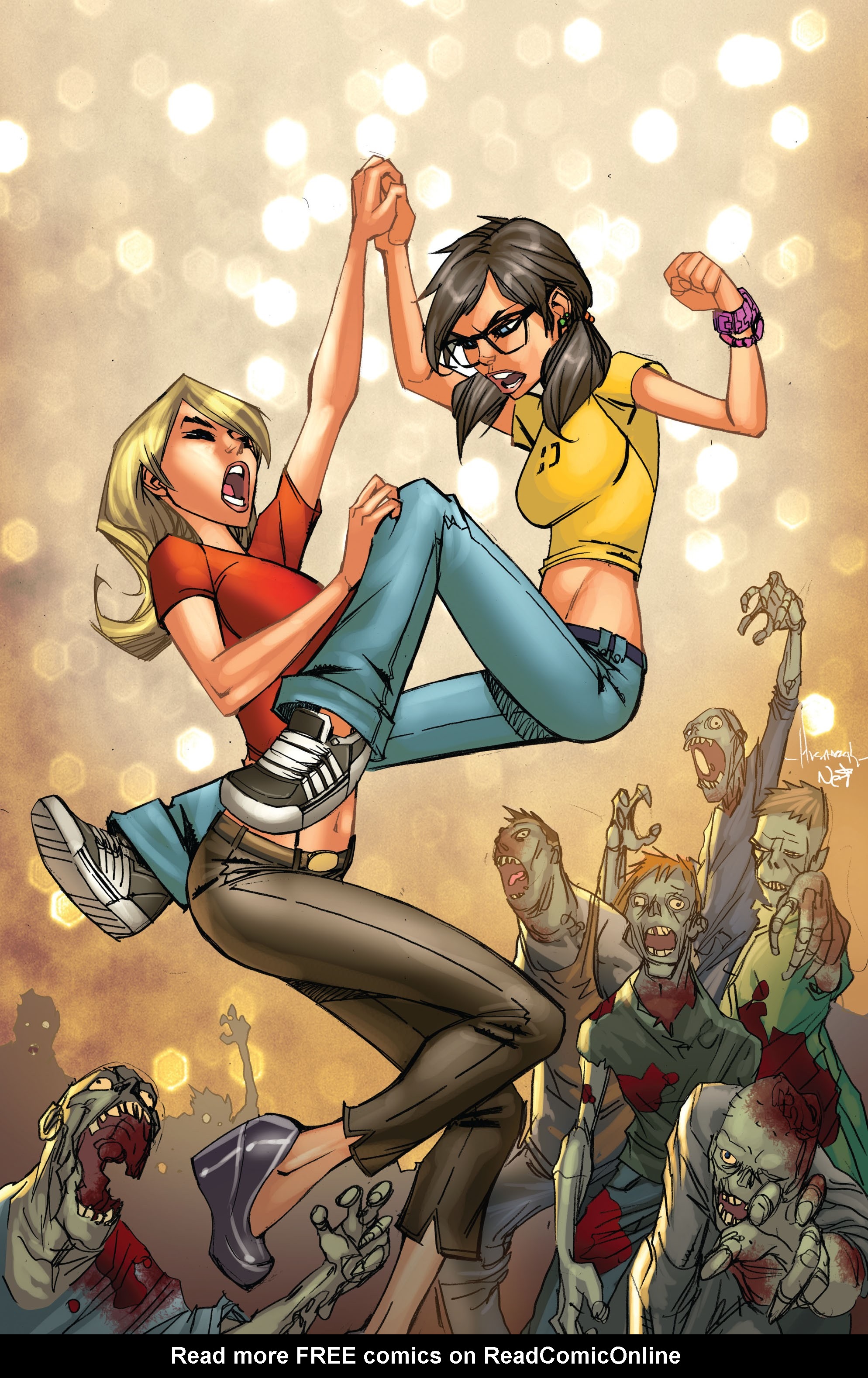 Read online Fanboys vs. Zombies comic -  Issue #3 - 3