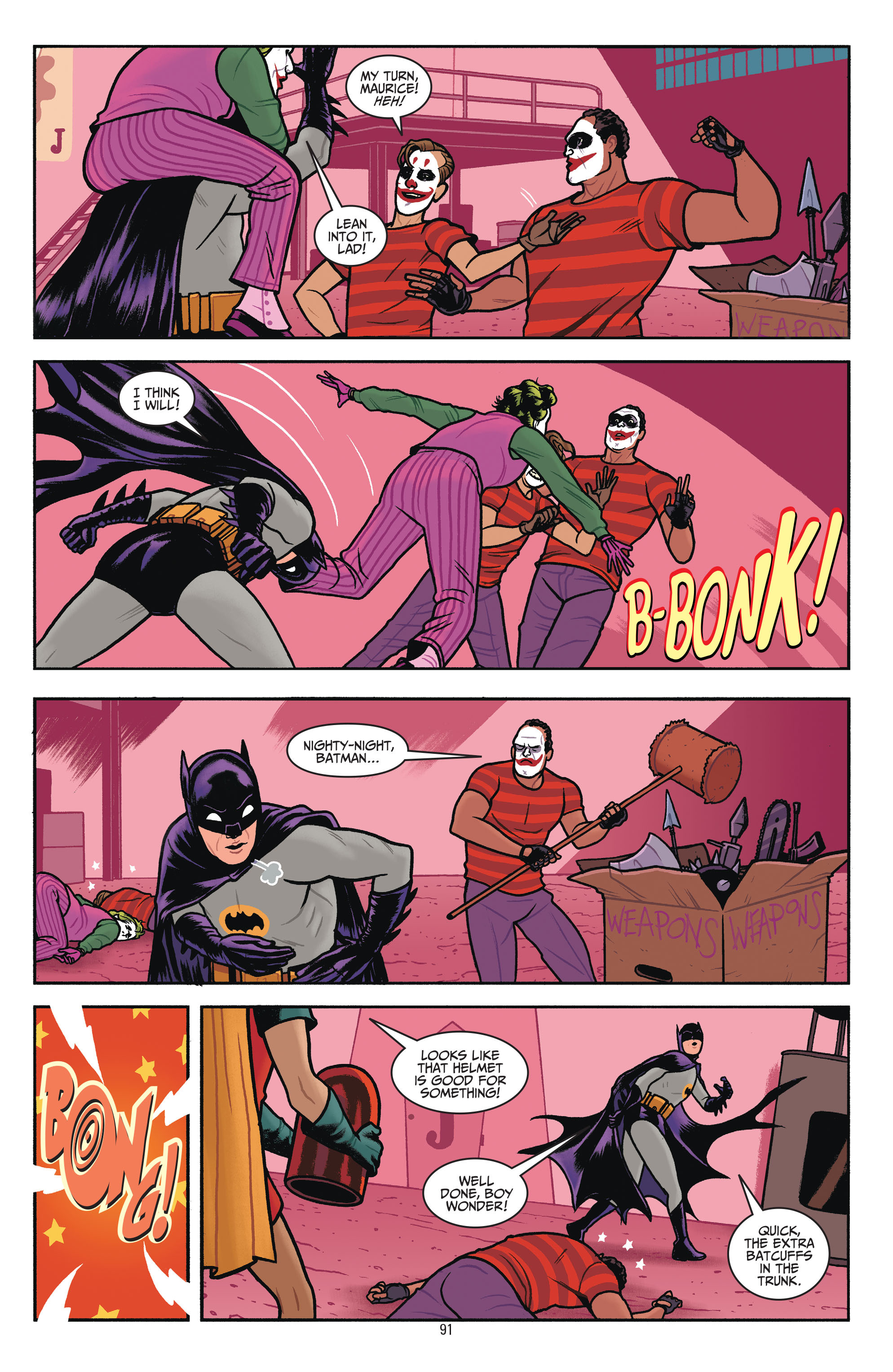 Read online Batman '66 [II] comic -  Issue # TPB 1 (Part 1) - 91