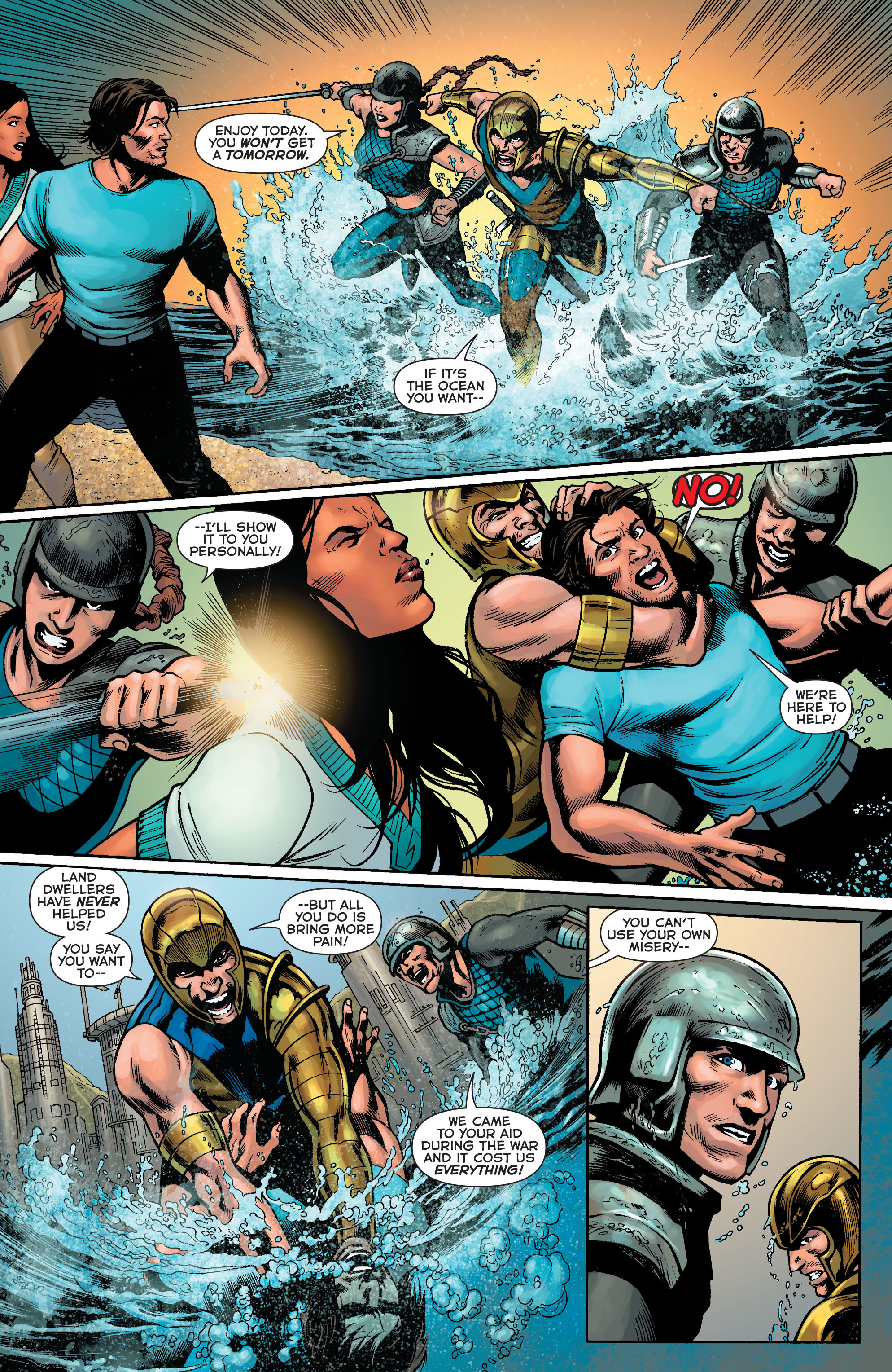 Read online Aquaman: Futures End comic -  Issue #Aquaman: Futures End Full - 4