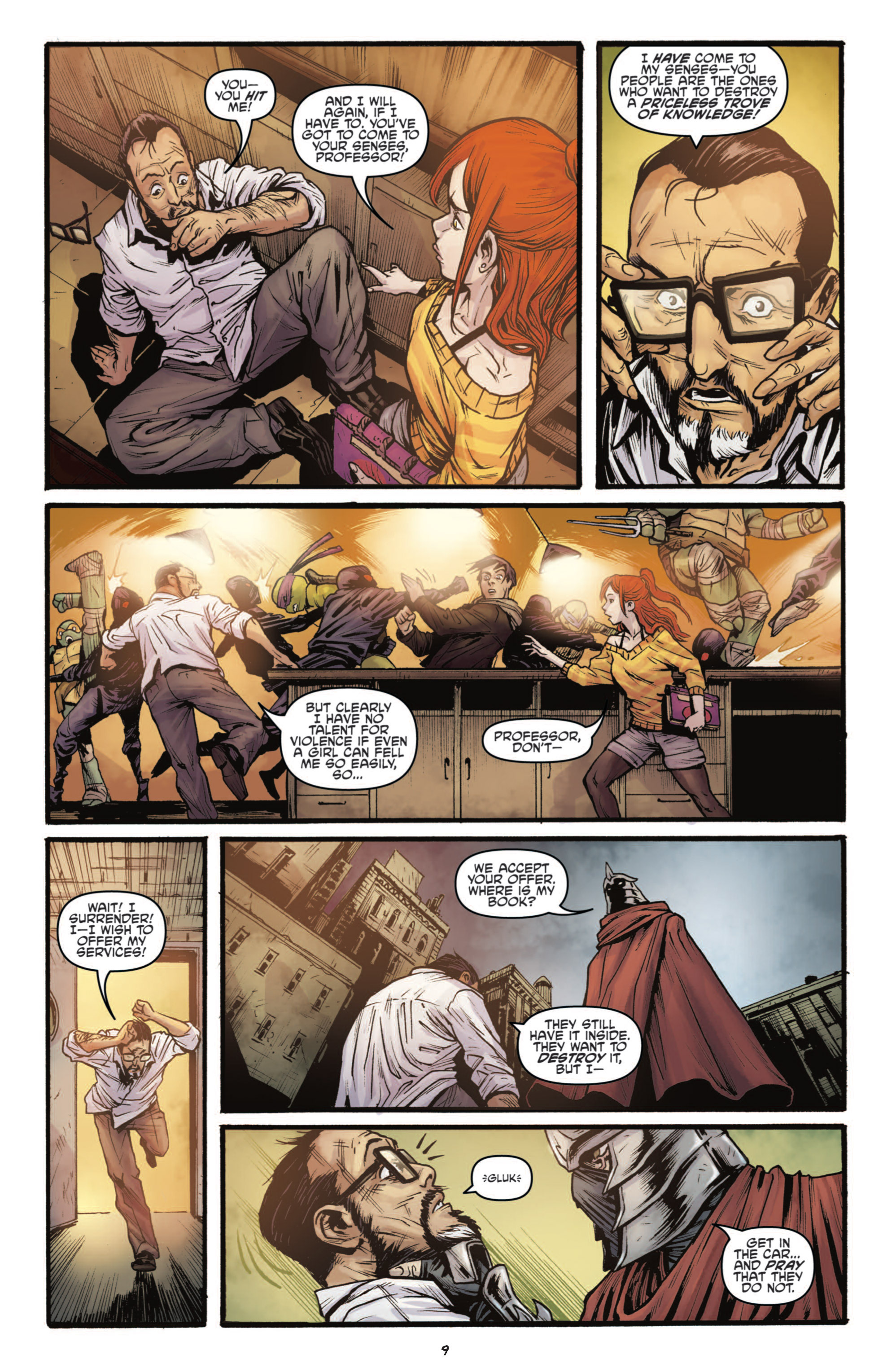 Read online Teenage Mutant Ninja Turtles: The Secret History of the Foot Clan comic -  Issue #4 - 11