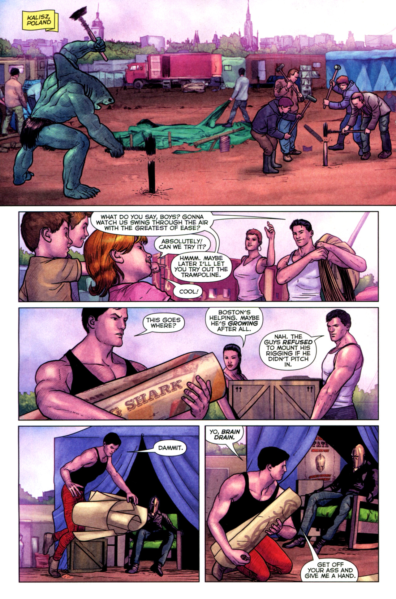 Read online Flashpoint: Deadman and the Flying Graysons comic -  Issue #1 - 15