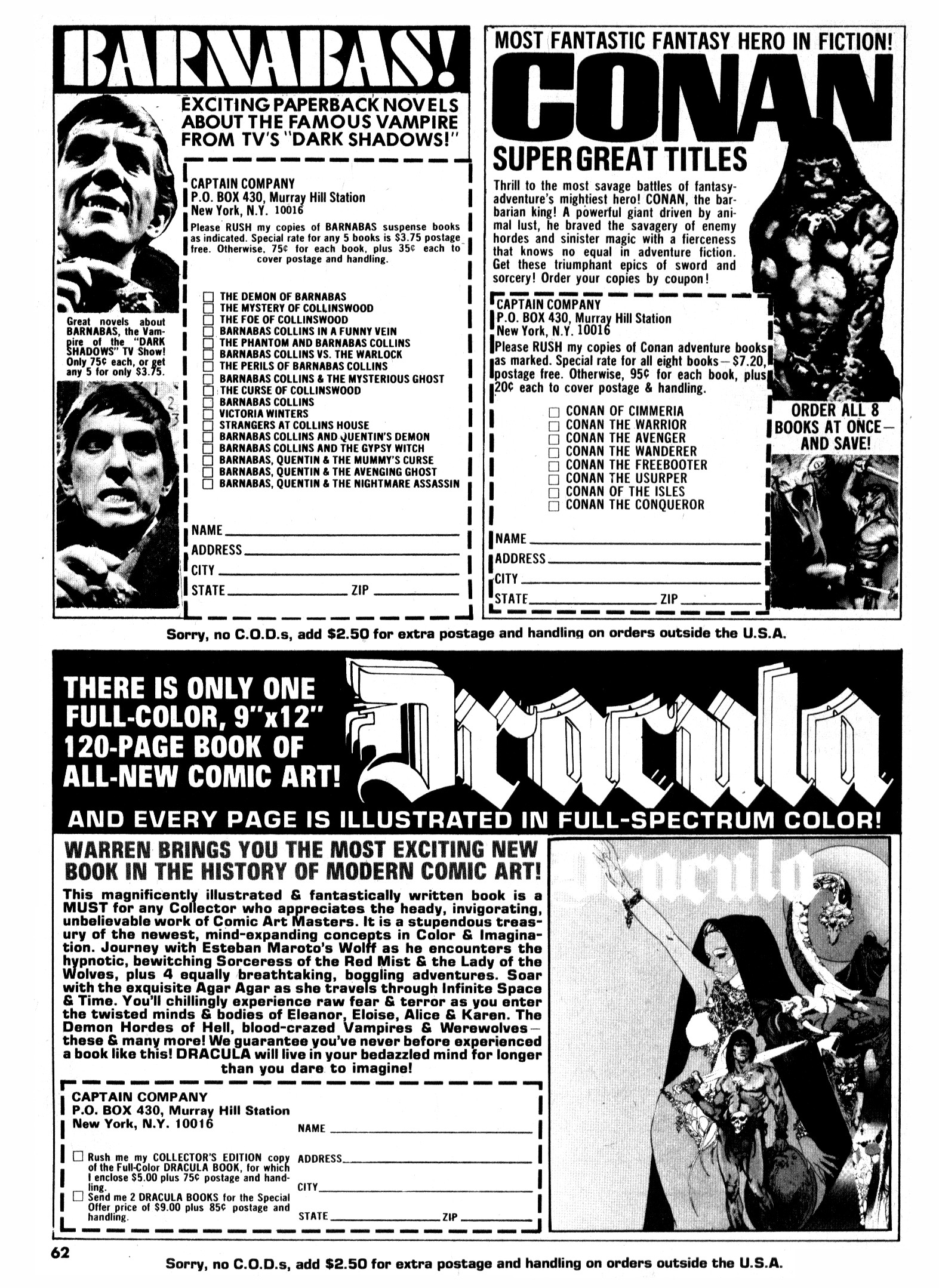 Read online Vampirella (1969) comic -  Issue #27 - 62