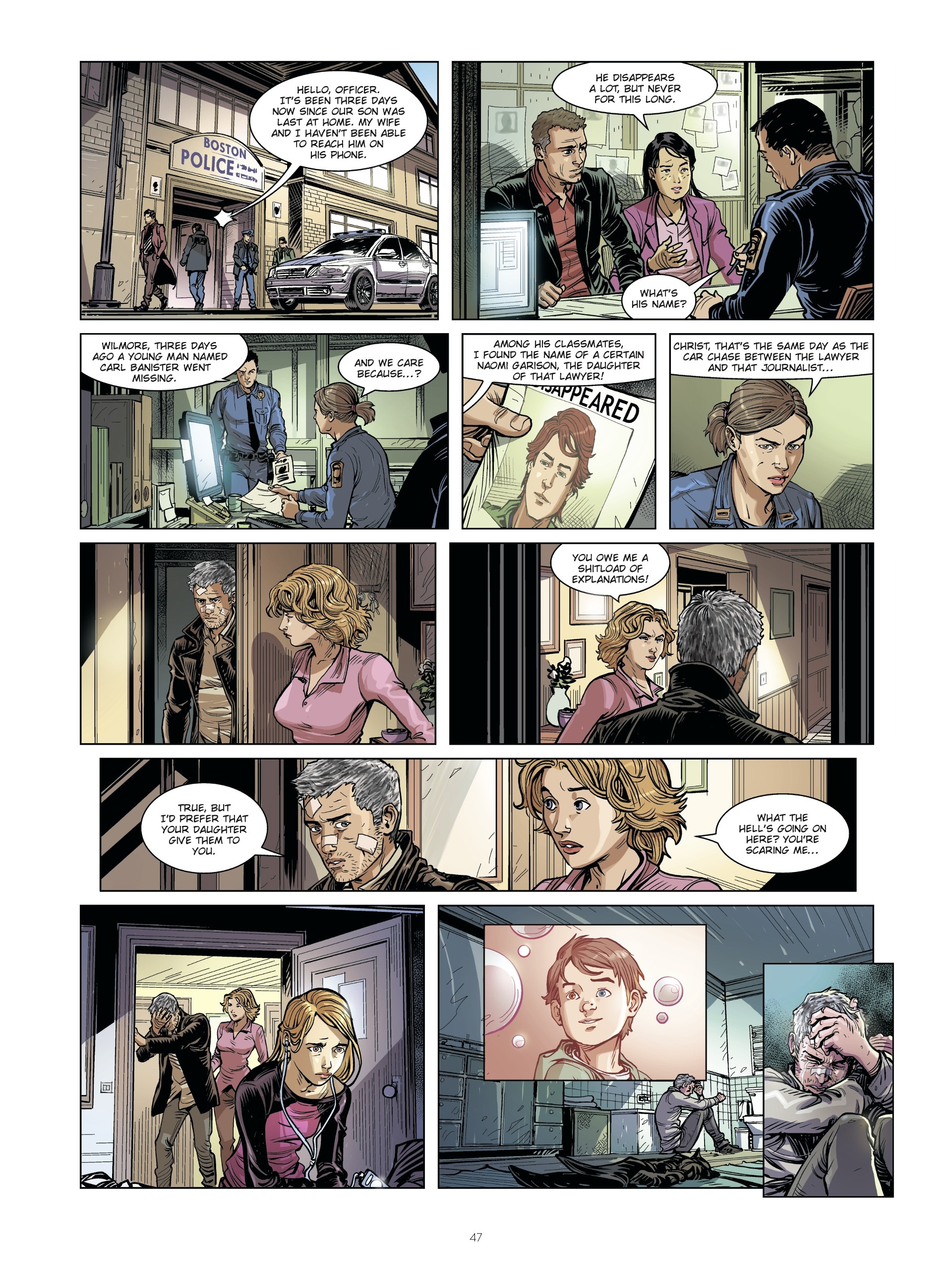 Read online Synchronic comic -  Issue #3 - 49