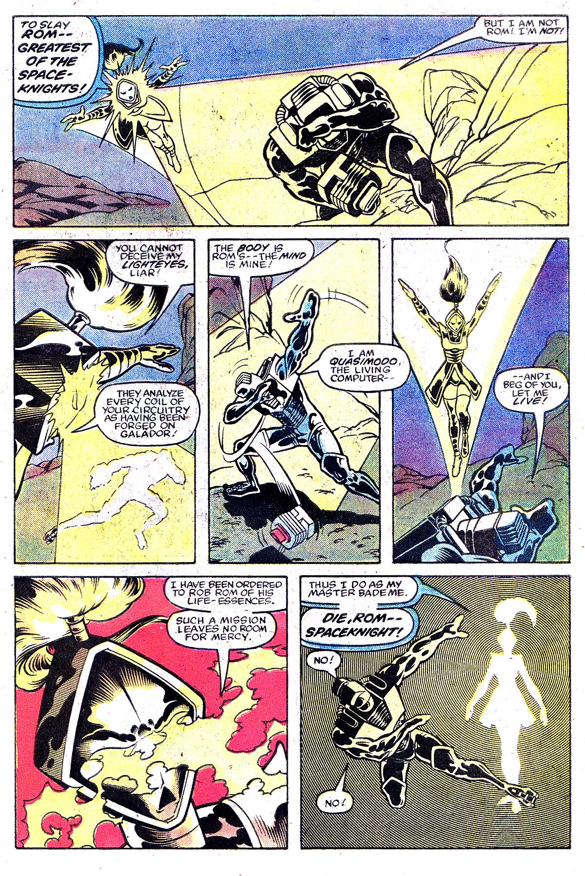 Read online ROM (1979) comic -  Issue #43 - 20