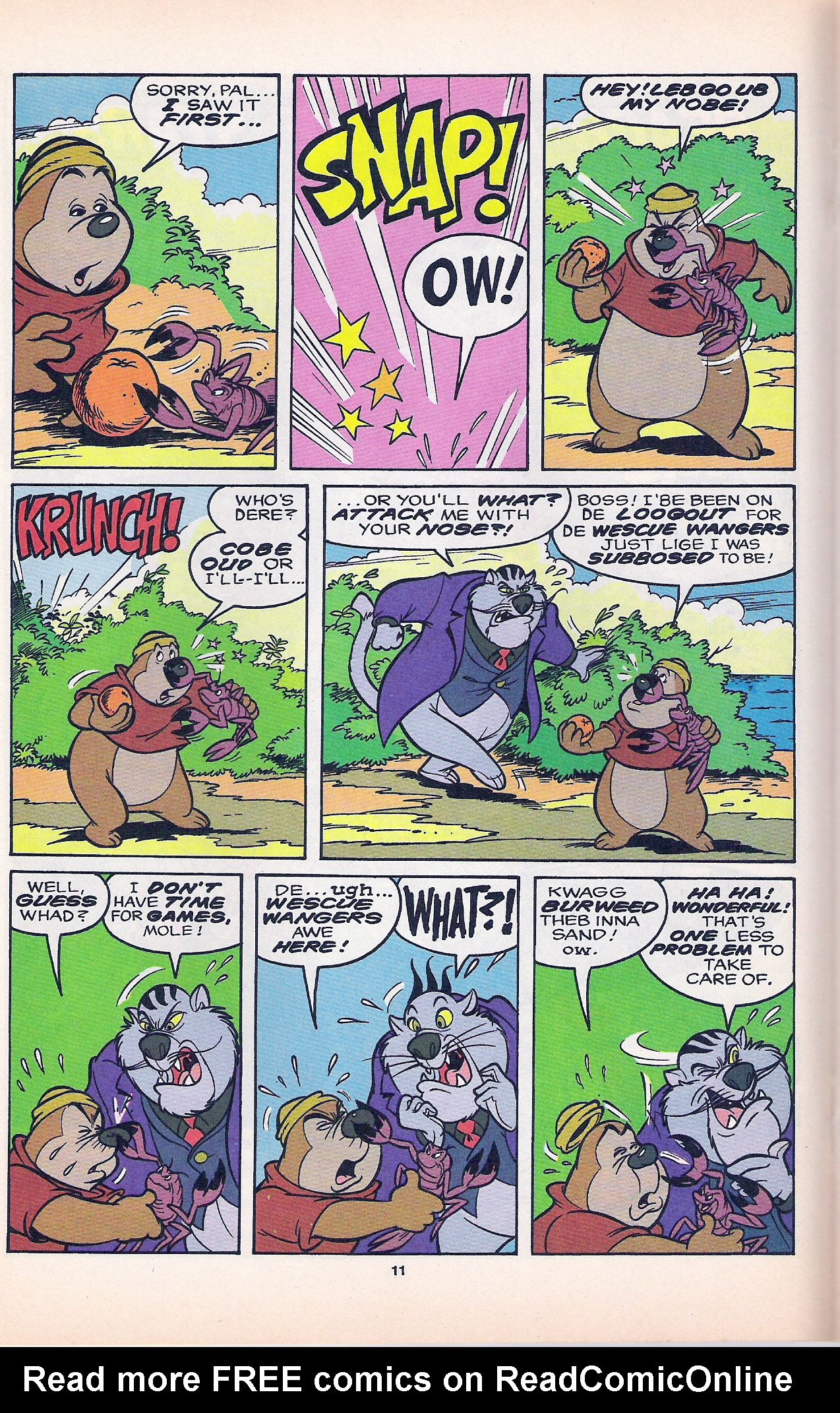 Read online Disney's Chip 'N Dale Rescue Rangers comic -  Issue #6 - 16