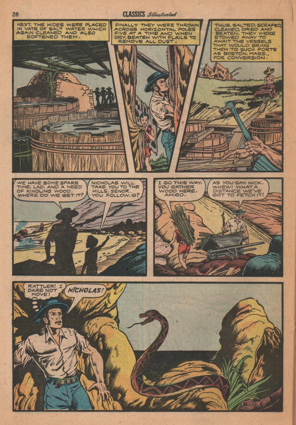 Read online Classics Illustrated comic -  Issue #25 - 30