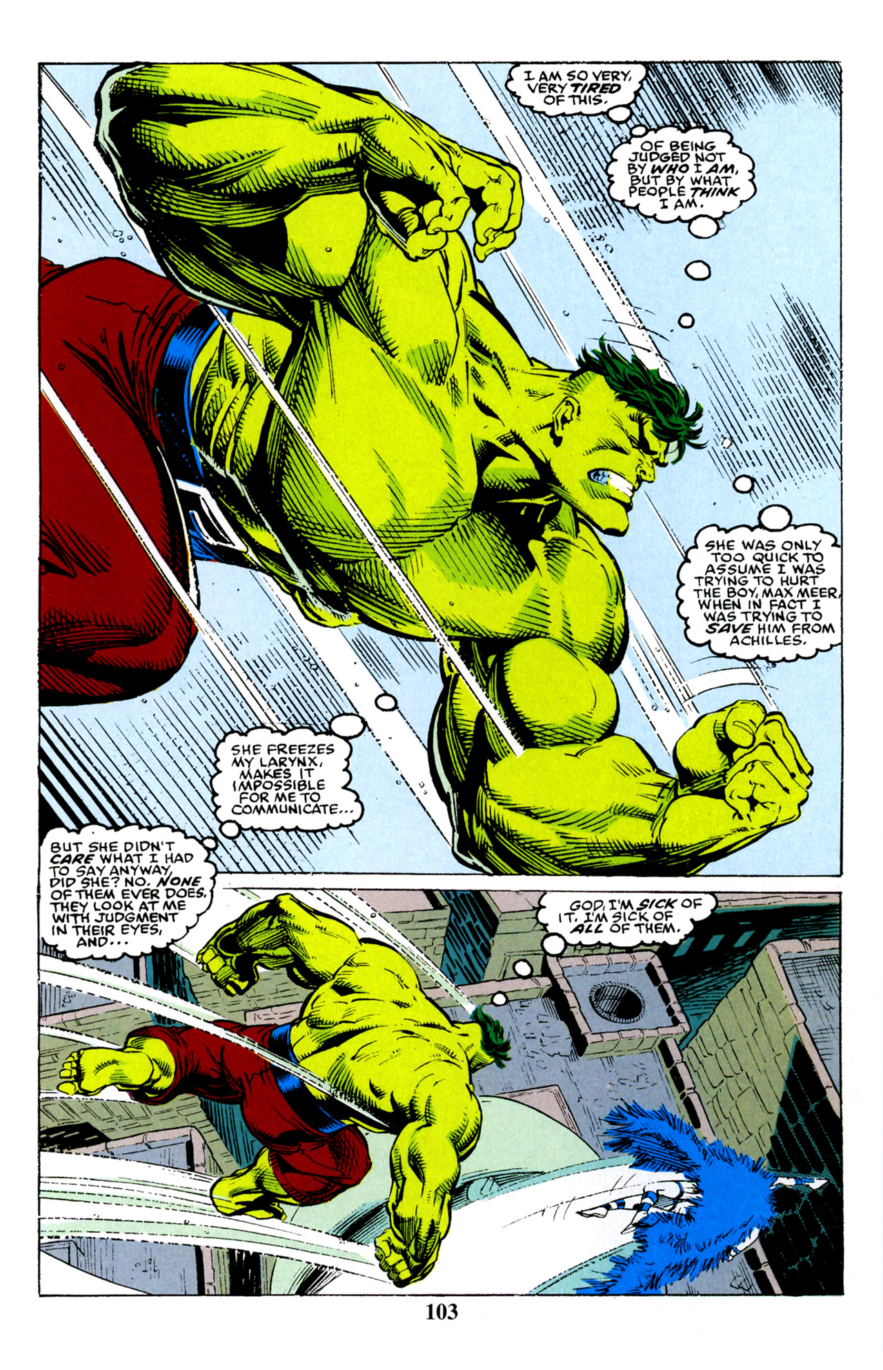 Read online Hulk Visionaries: Peter David comic -  Issue # TPB 7 - 102