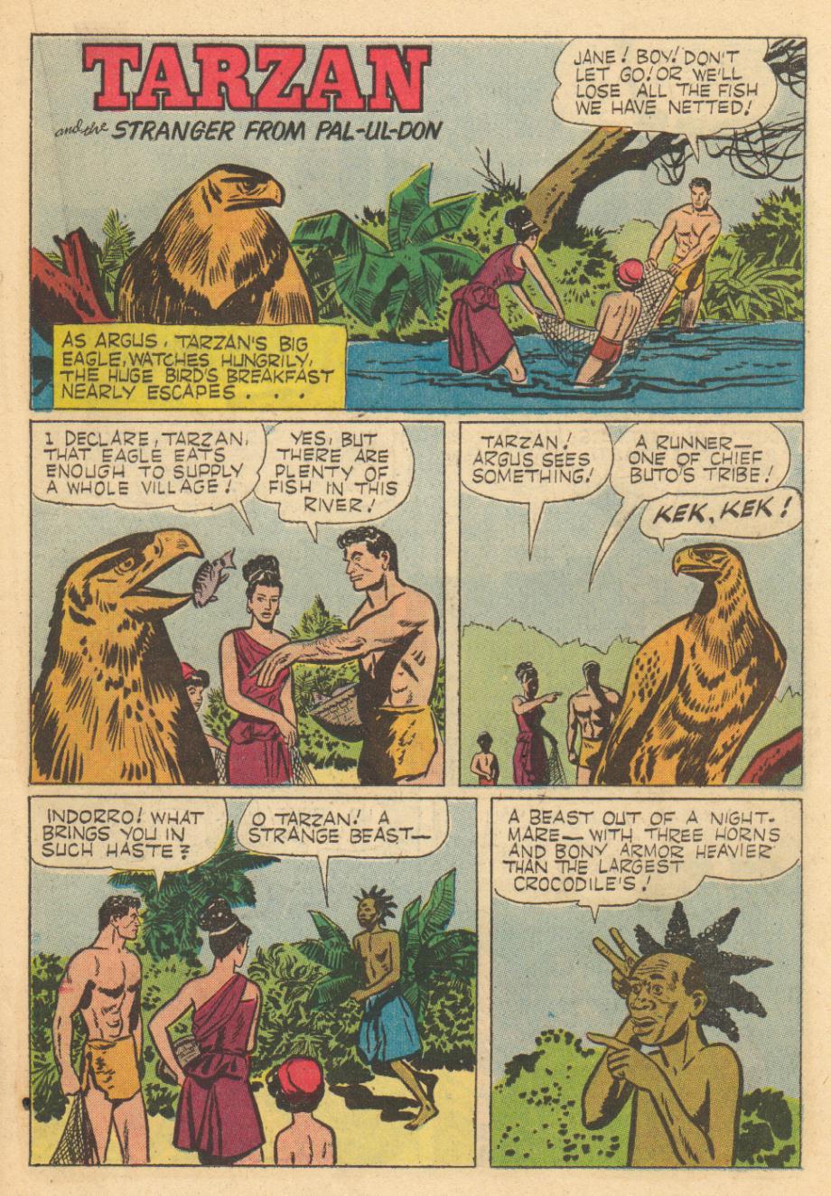Read online Tarzan (1948) comic -  Issue #83 - 19