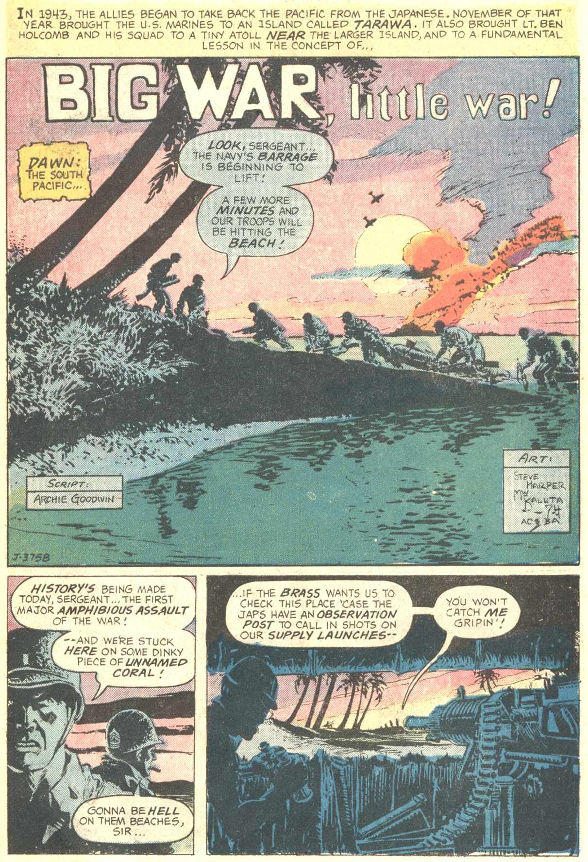 Read online Star Spangled War Stories (1952) comic -  Issue #197 - 22