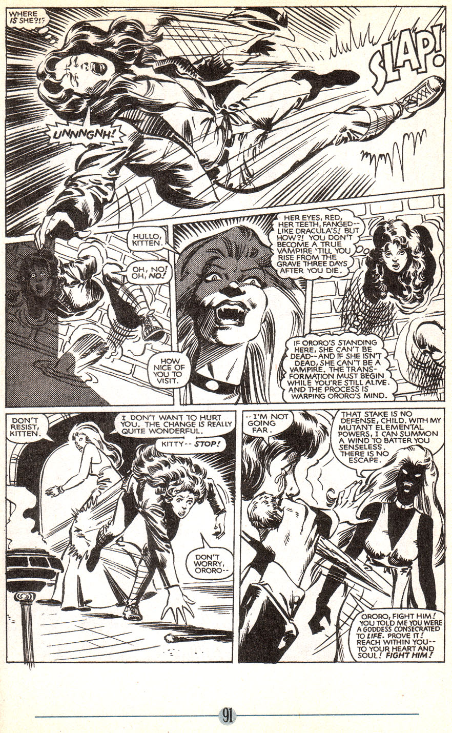 Read online Marvel Chillers: Blood Storm comic -  Issue # Full - 93
