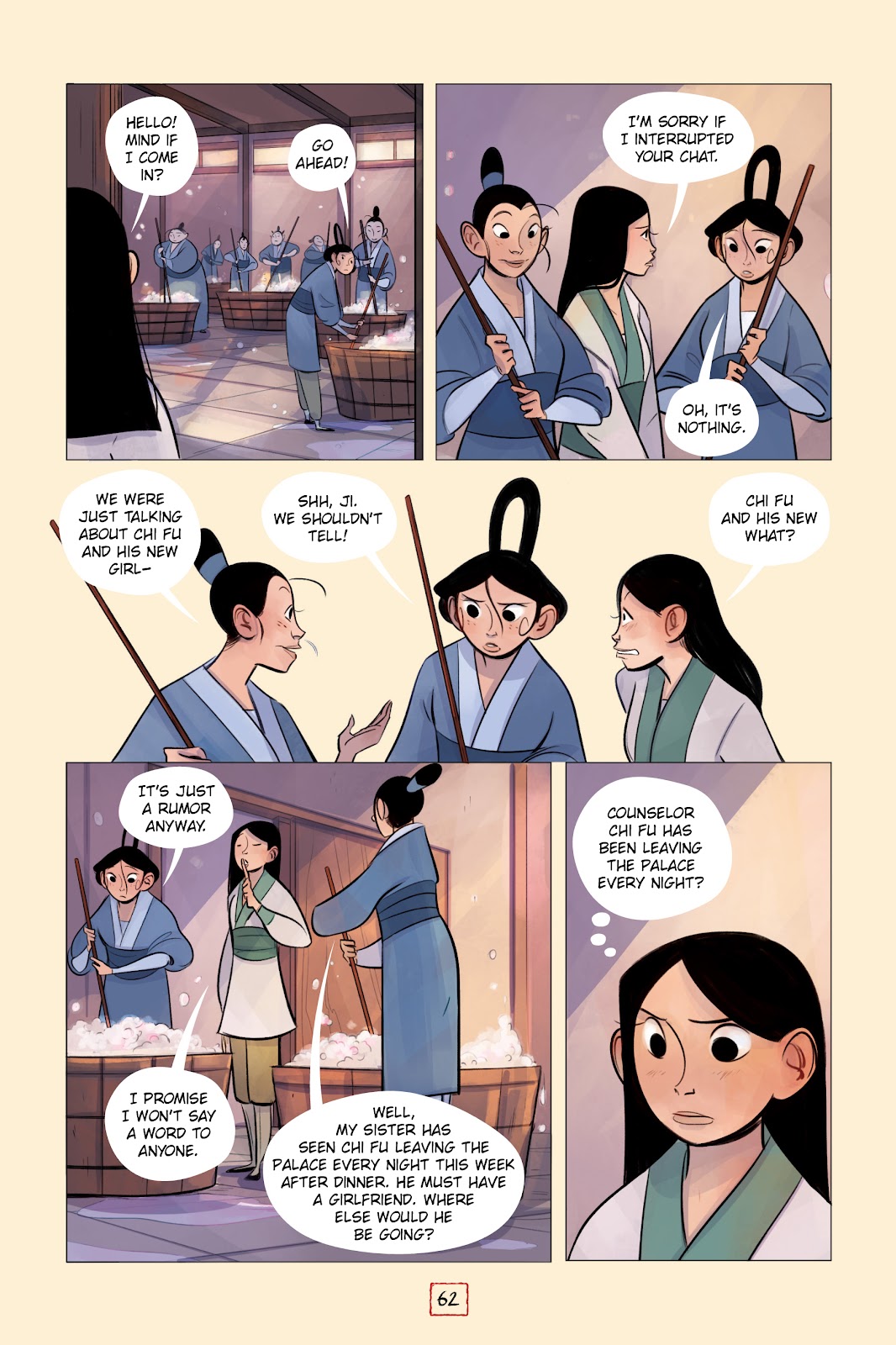 Disney Mulan's Adventure Journal: The Palace of Secrets issue TPB - Page 61