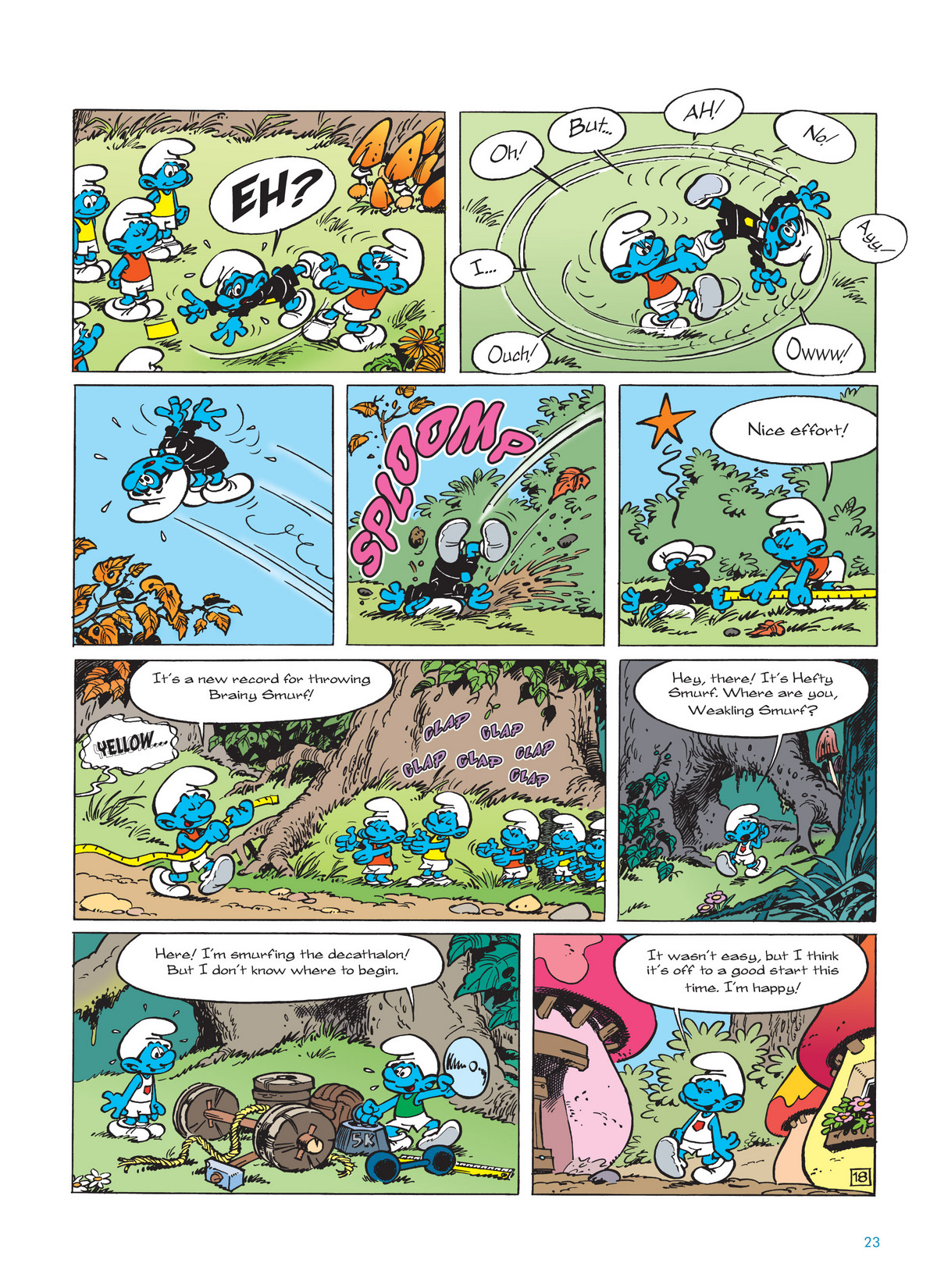 Read online The Smurfs comic -  Issue #11 - 23