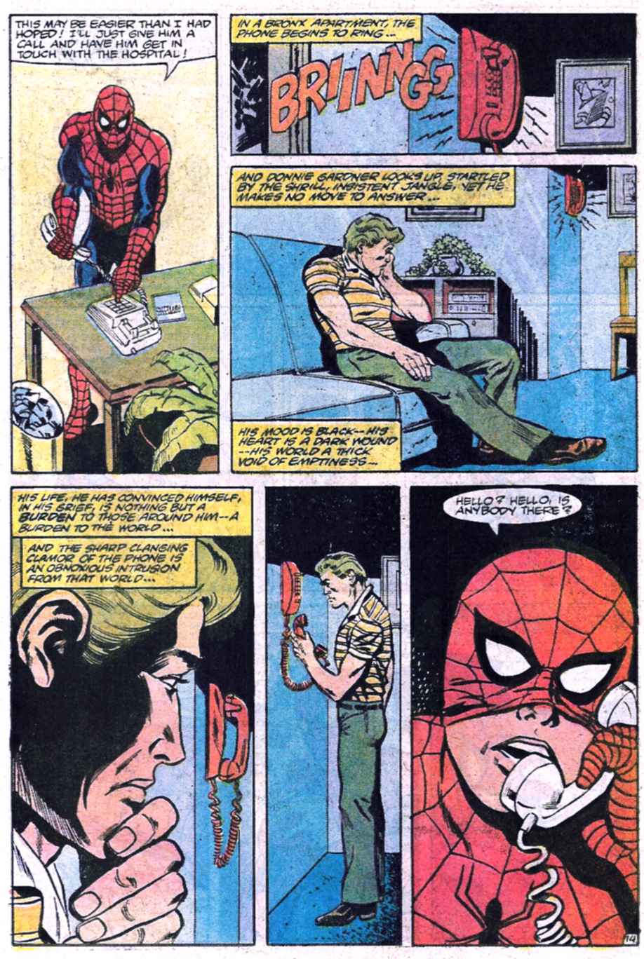Read online The Spectacular Spider-Man (1976) comic -  Issue #102 - 15