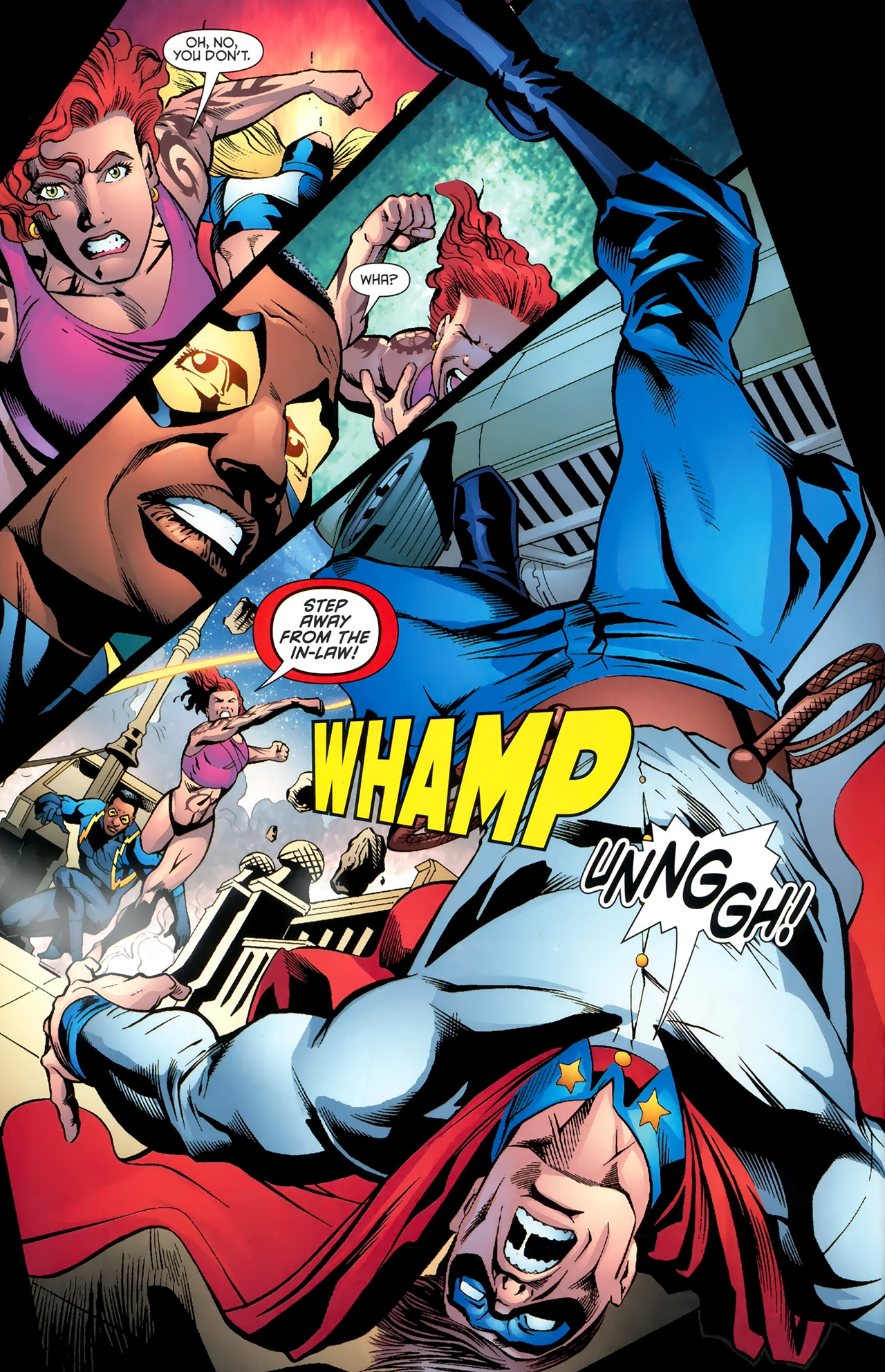 Read online The Outsiders (2009) comic -  Issue #36 - 15